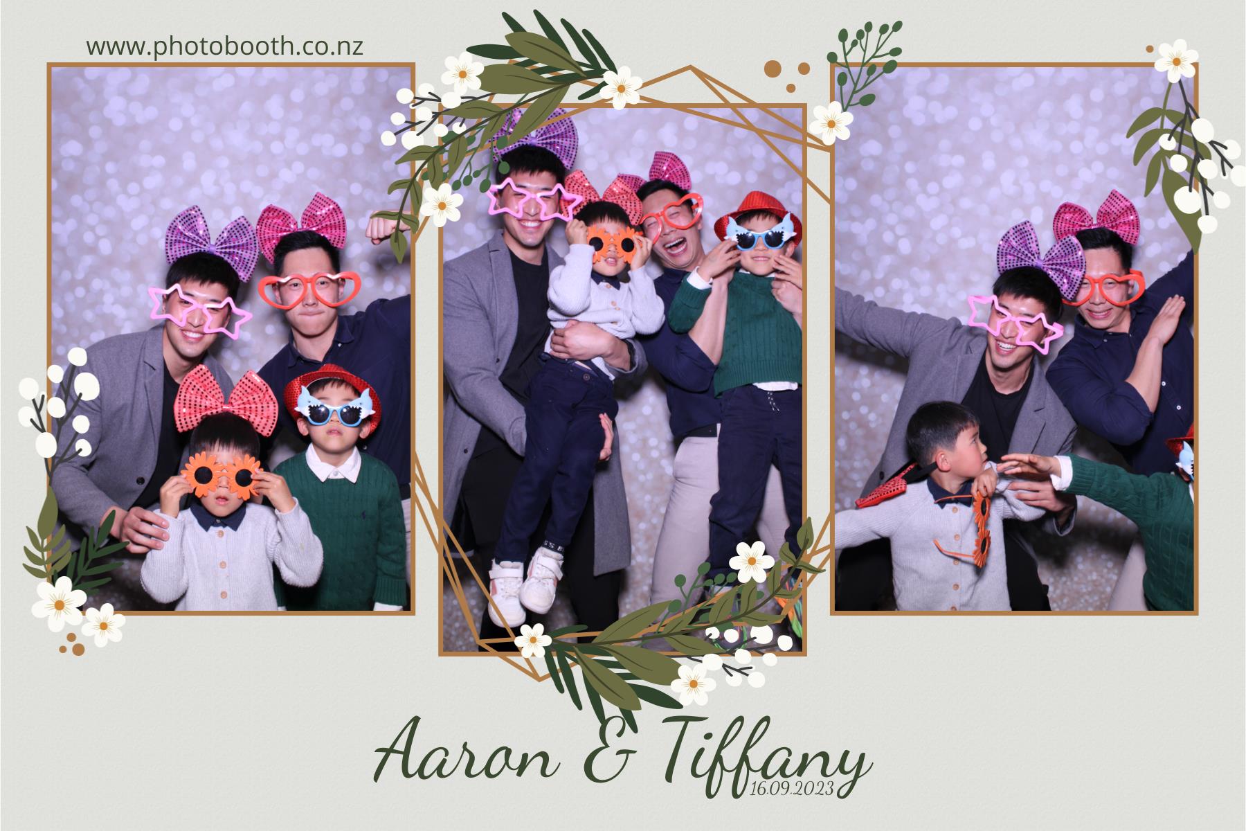 Aaron & Tiffany's Wedding | View more photos from the event at gallery.photobooth.co.nz/u/SelfieCentral/Aaron-Tiffanys-Wedding