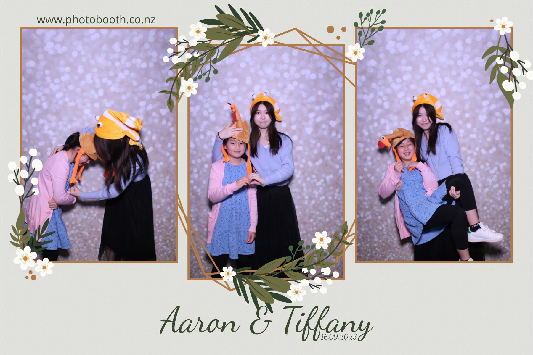 Aaron & Tiffany's Wedding | View more photos from the event at gallery.photobooth.co.nz/u/SelfieCentral/Aaron-Tiffanys-Wedding