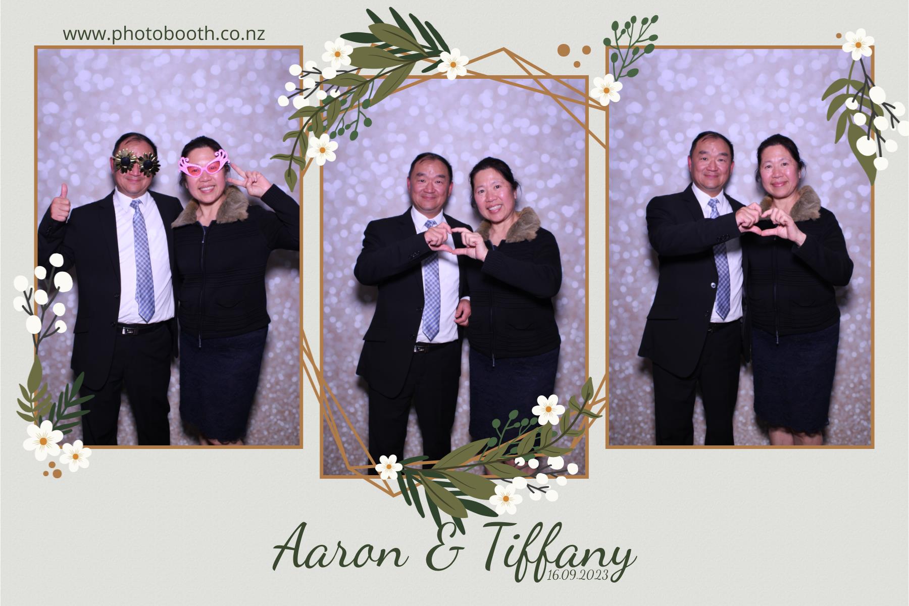 Aaron & Tiffany's Wedding | View more photos from the event at gallery.photobooth.co.nz/u/SelfieCentral/Aaron-Tiffanys-Wedding