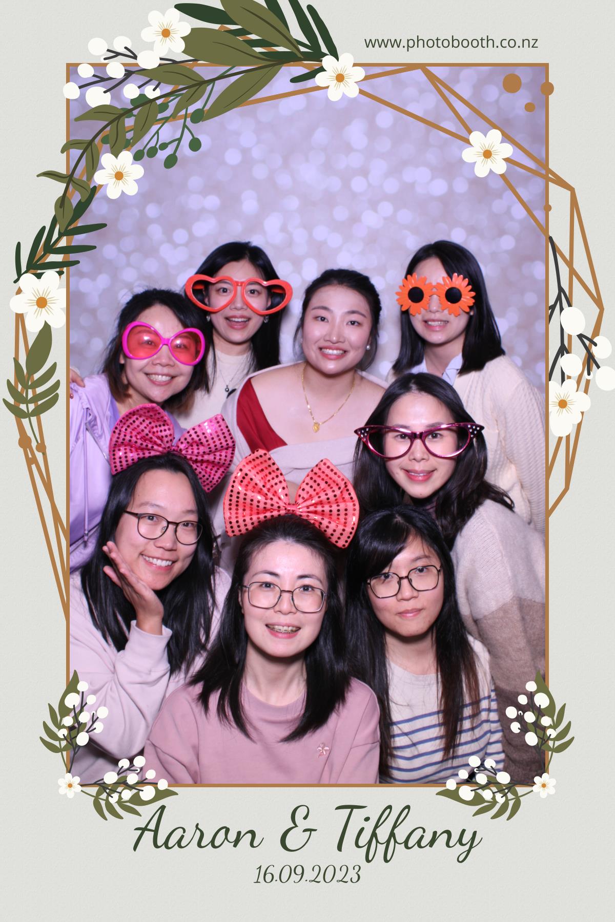 Aaron & Tiffany's Wedding | View more photos from the event at gallery.photobooth.co.nz/u/SelfieCentral/Aaron-Tiffanys-Wedding