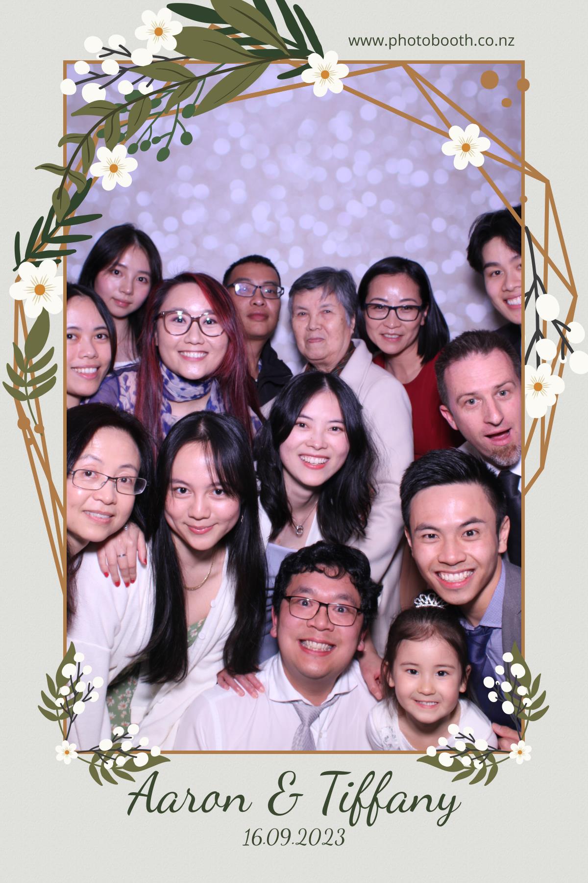 Aaron & Tiffany's Wedding | View more photos from the event at gallery.photobooth.co.nz/u/SelfieCentral/Aaron-Tiffanys-Wedding