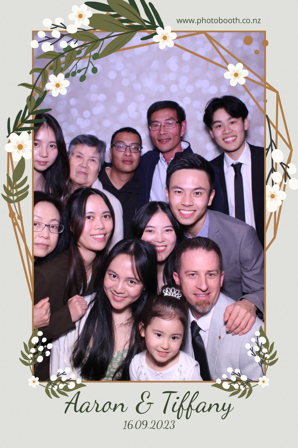 Aaron & Tiffany's Wedding | View more photos from the event at gallery.photobooth.co.nz/u/SelfieCentral/Aaron-Tiffanys-Wedding