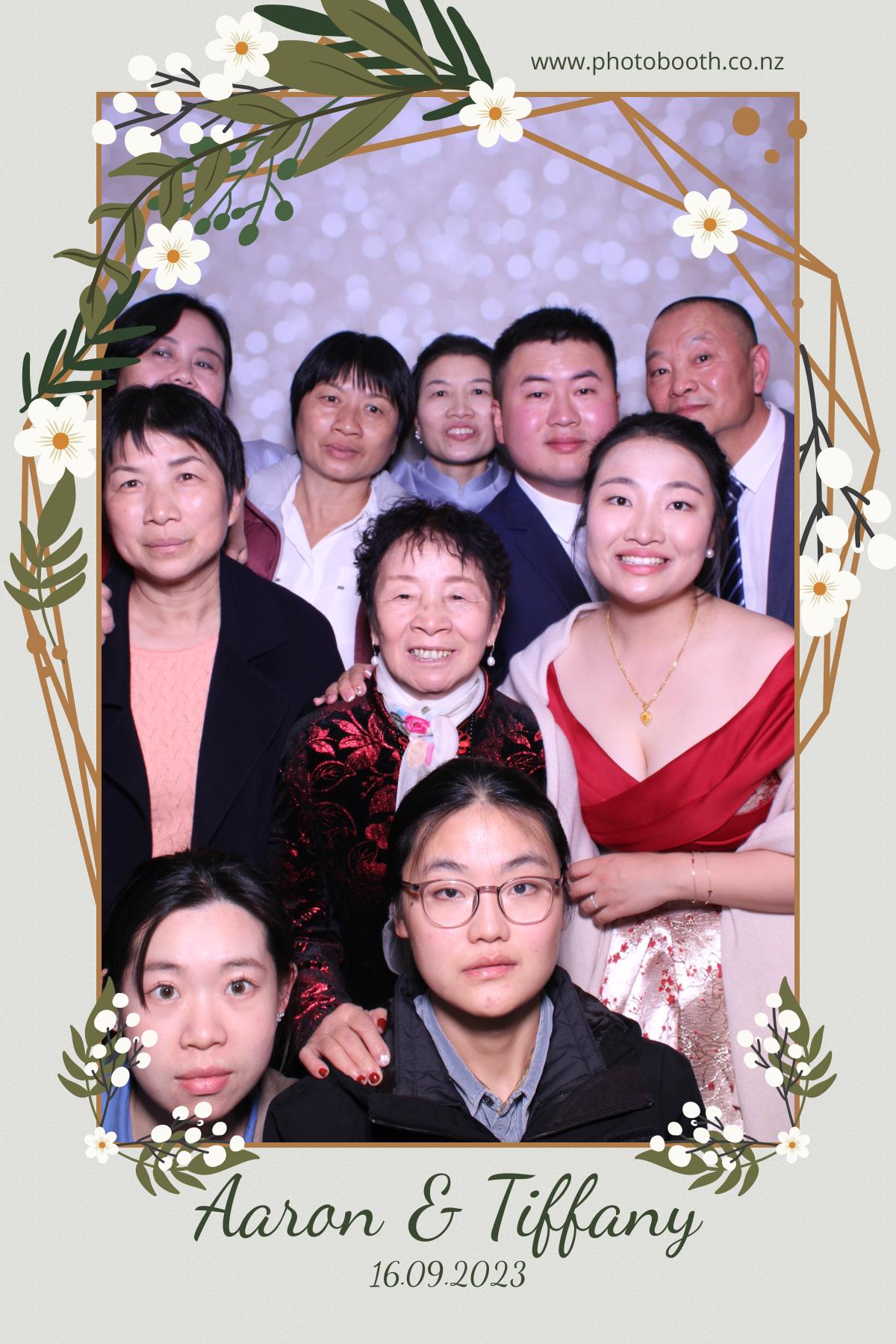 Aaron & Tiffany's Wedding | View more photos from the event at gallery.photobooth.co.nz/u/SelfieCentral/Aaron-Tiffanys-Wedding