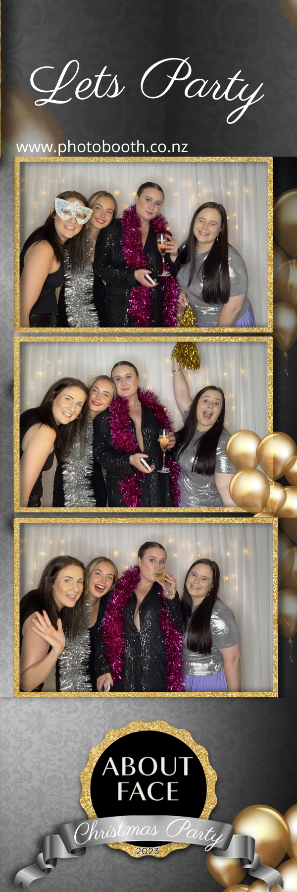 About Face Christmas Party | View more photos from the event at gallery.photobooth.co.nz/u/SelfieCentral/About-Face-Christmas-Party-0