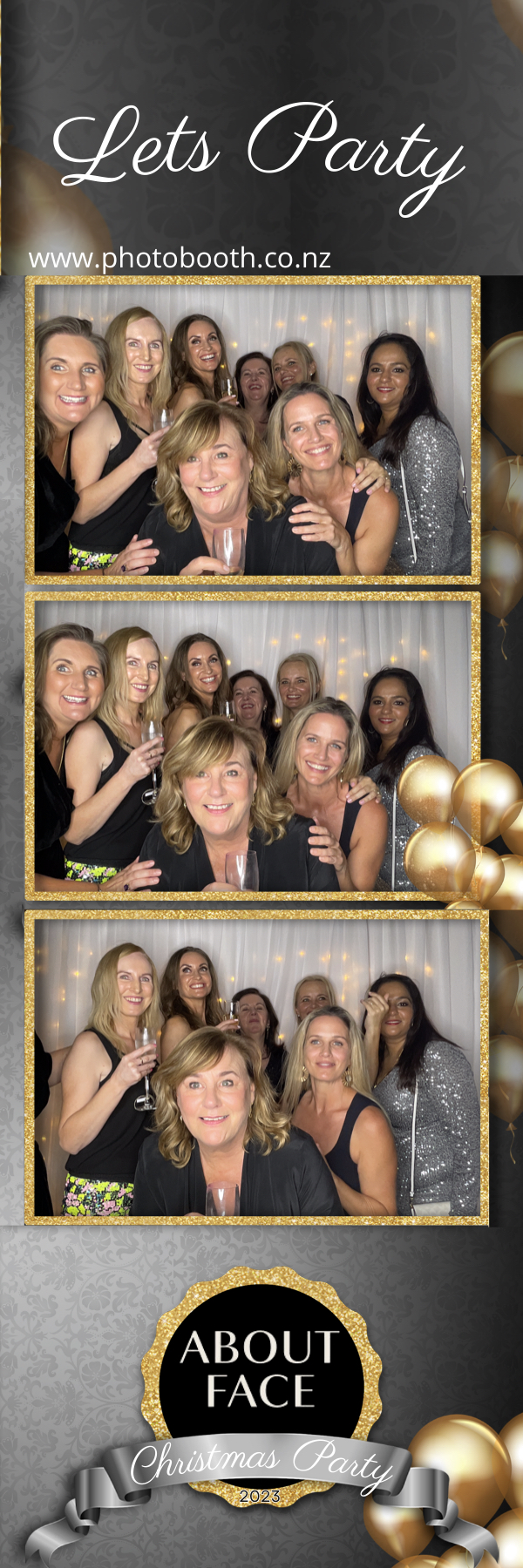 About Face Christmas Party | View more photos from the event at gallery.photobooth.co.nz/u/SelfieCentral/About-Face-Christmas-Party-0