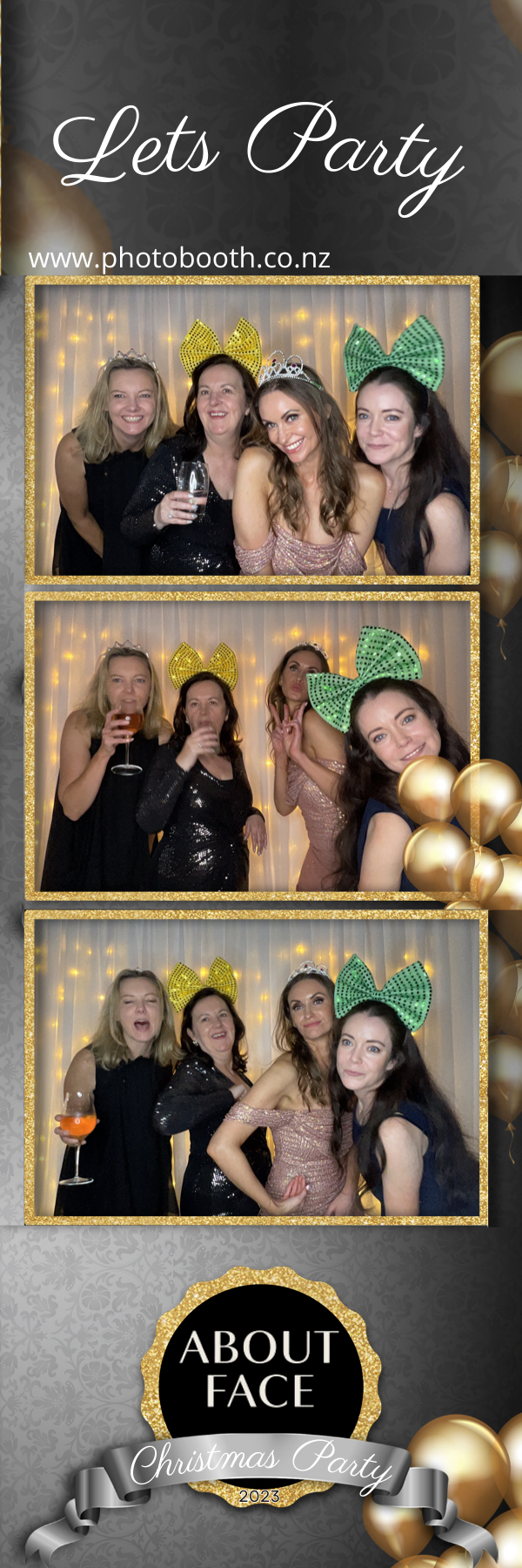About Face Christmas Party | View more photos from the event at gallery.photobooth.co.nz/u/SelfieCentral/About-Face-Christmas-Party-0