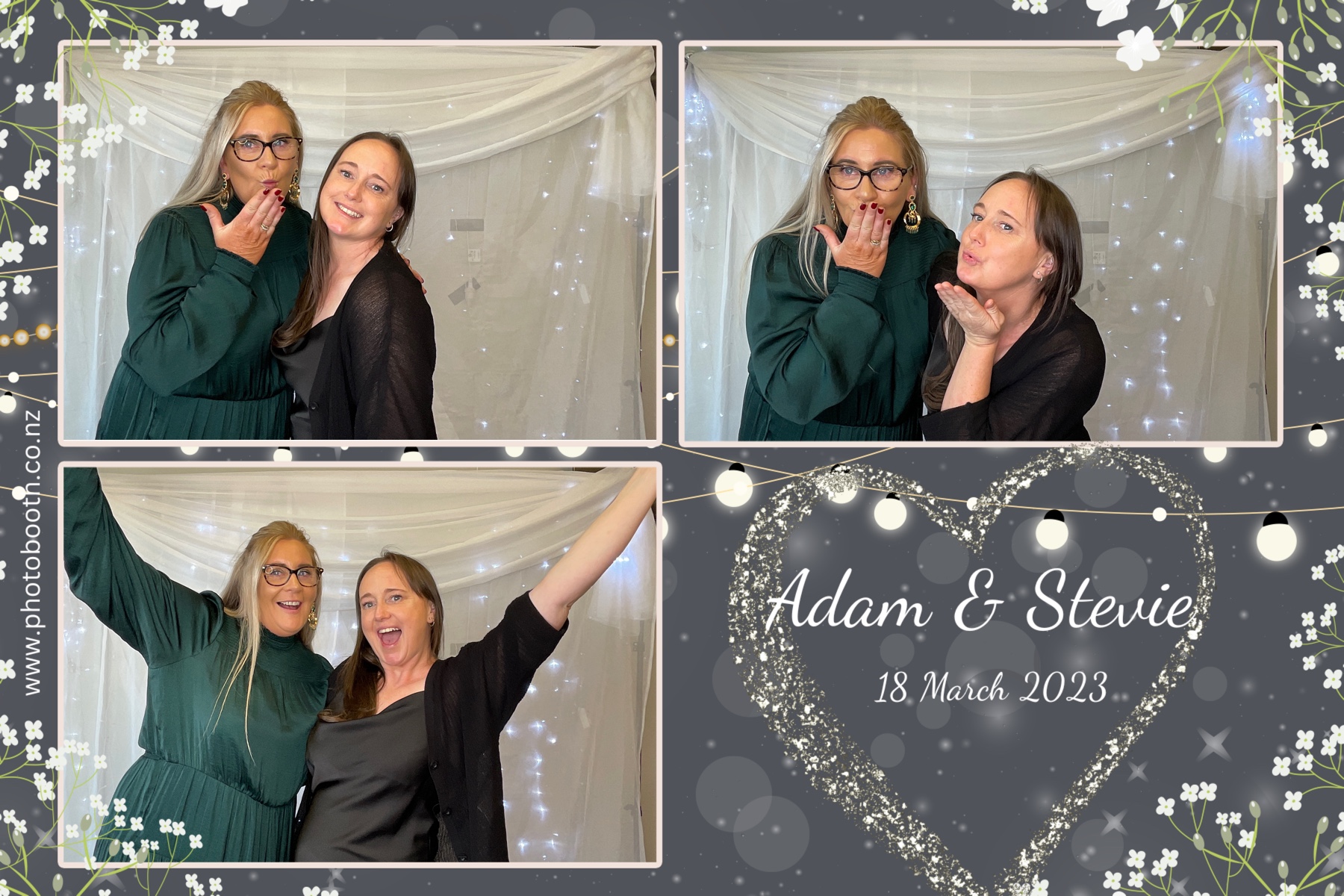 Adam & Stevie's Wedding | View more photos from the event at gallery.photobooth.co.nz/u/SelfieCentral/Adam-Stevies-Wedding