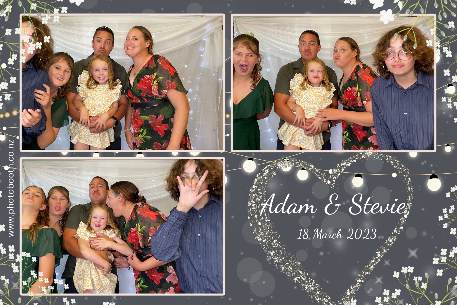 Adam & Stevie's Wedding | View more photos from the event at gallery.photobooth.co.nz/u/SelfieCentral/Adam-Stevies-Wedding