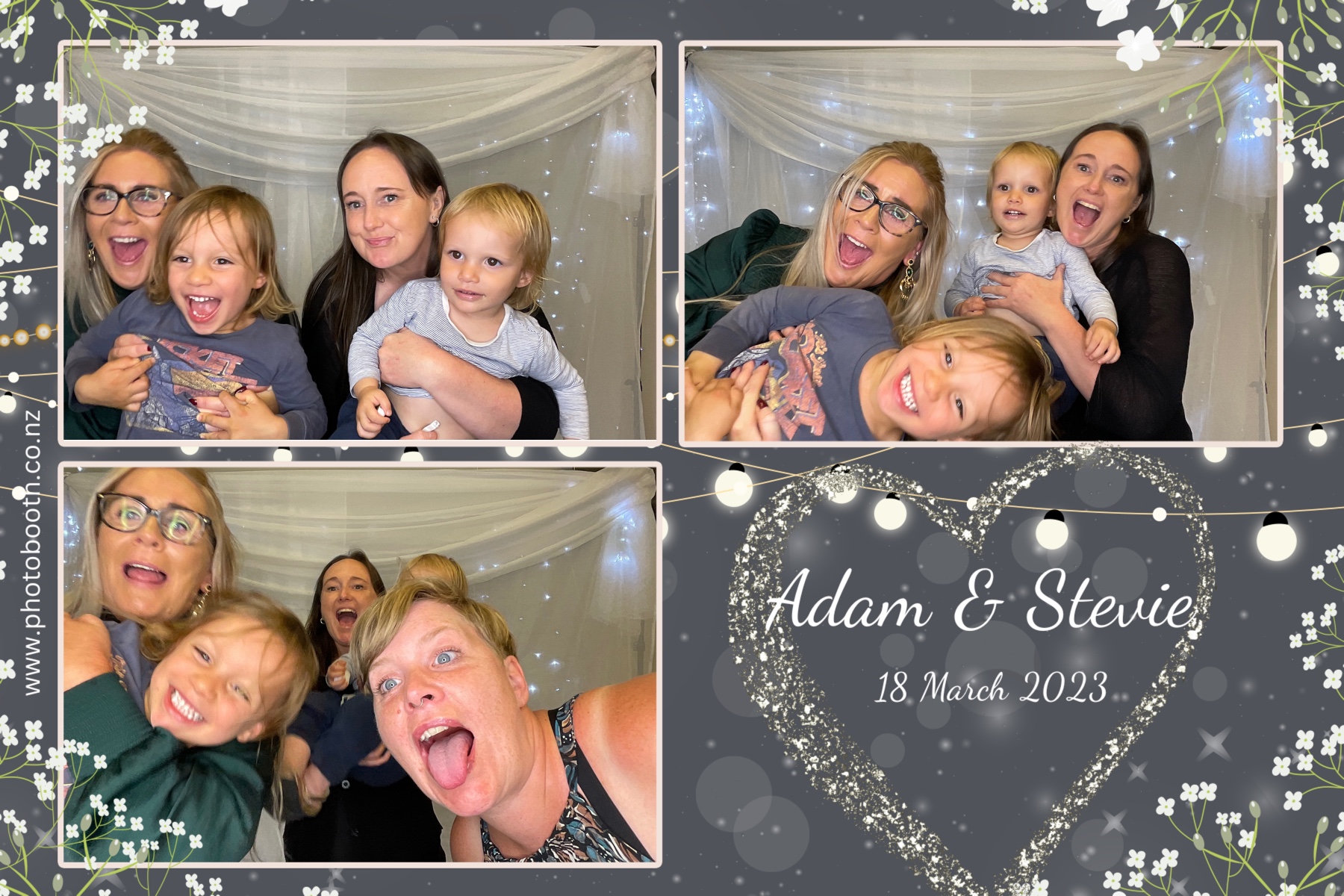Adam & Stevie's Wedding | View more photos from the event at gallery.photobooth.co.nz/u/SelfieCentral/Adam-Stevies-Wedding