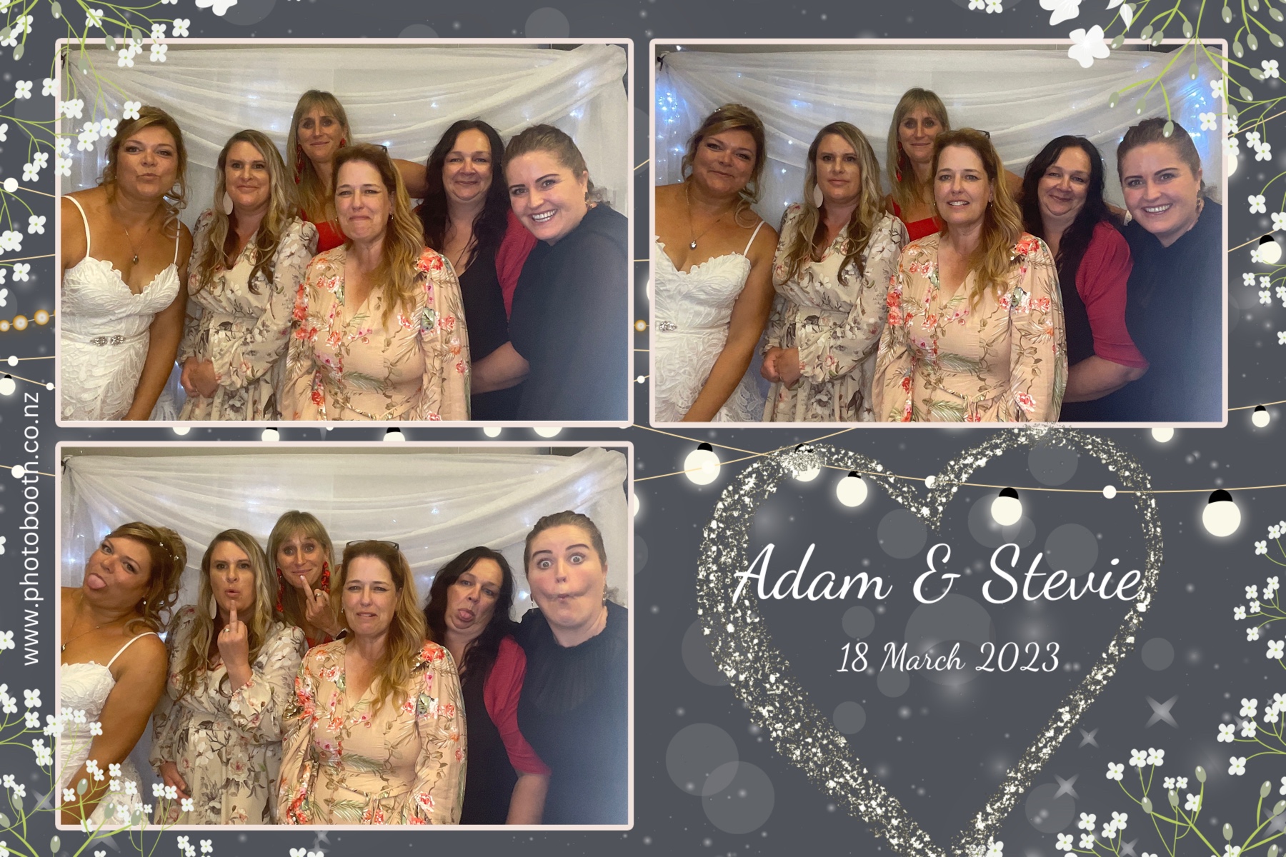 Adam & Stevie's Wedding | View more photos from the event at gallery.photobooth.co.nz/u/SelfieCentral/Adam-Stevies-Wedding