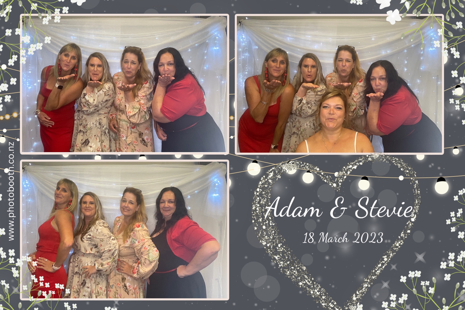 Adam & Stevie's Wedding | View more photos from the event at gallery.photobooth.co.nz/u/SelfieCentral/Adam-Stevies-Wedding