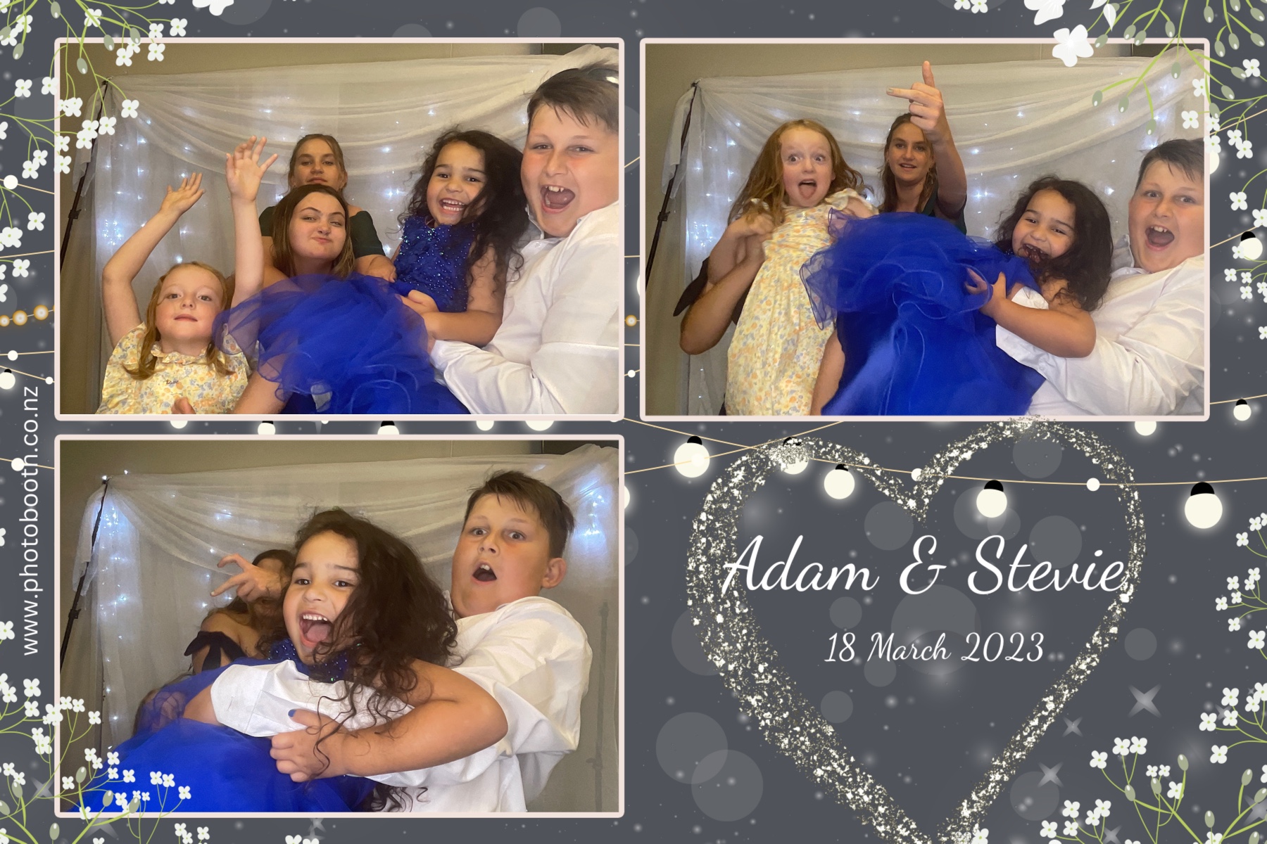 Adam & Stevie's Wedding | View more photos from the event at gallery.photobooth.co.nz/u/SelfieCentral/Adam-Stevies-Wedding