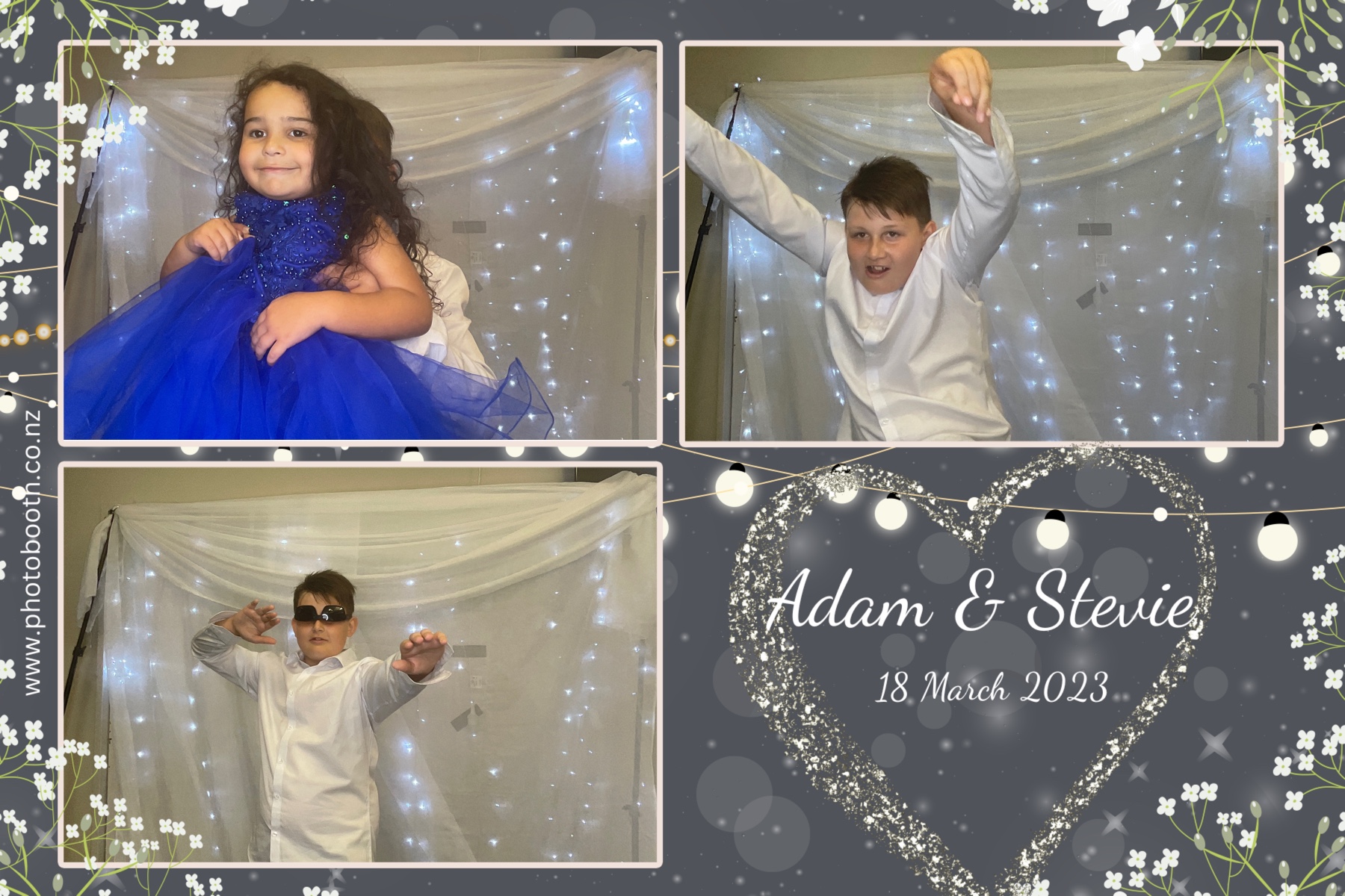 Adam & Stevie's Wedding | View more photos from the event at gallery.photobooth.co.nz/u/SelfieCentral/Adam-Stevies-Wedding