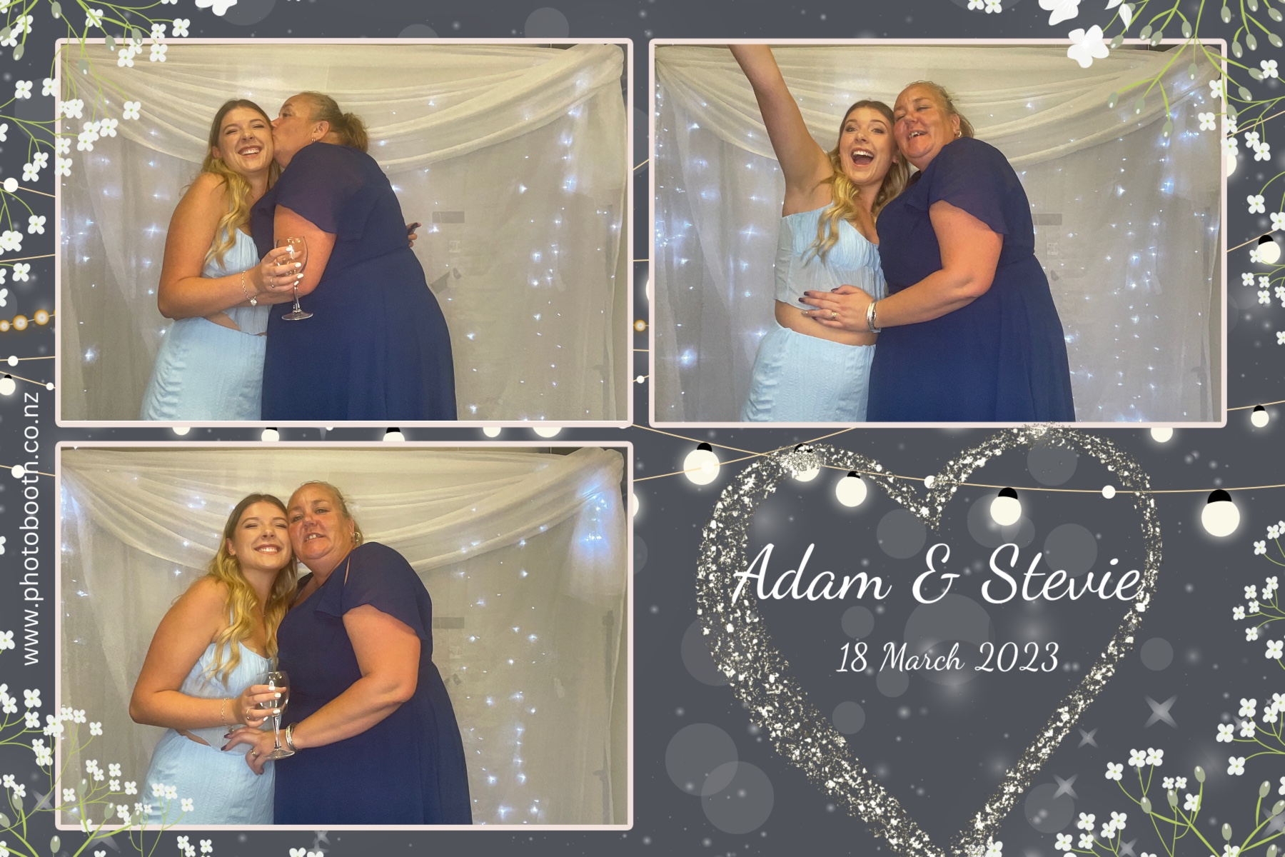 Adam & Stevie's Wedding | View more photos from the event at gallery.photobooth.co.nz/u/SelfieCentral/Adam-Stevies-Wedding