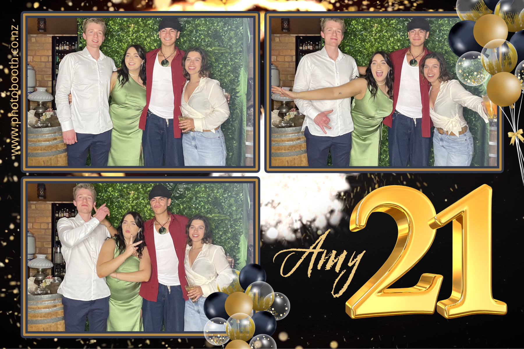 Amy's 21st | View more photos from the event at gallery.photobooth.co.nz/u/SelfieCentral/Amys-21st