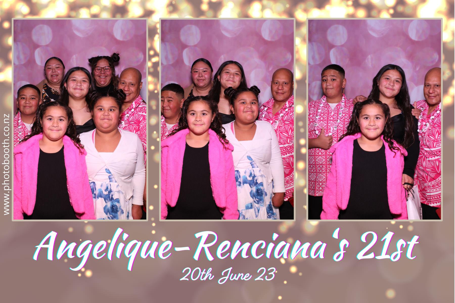 Angelique-Renciana 21st | View more photos from the event at gallery.photobooth.co.nz/u/SelfieCentral/Angelique-Renciana-21st