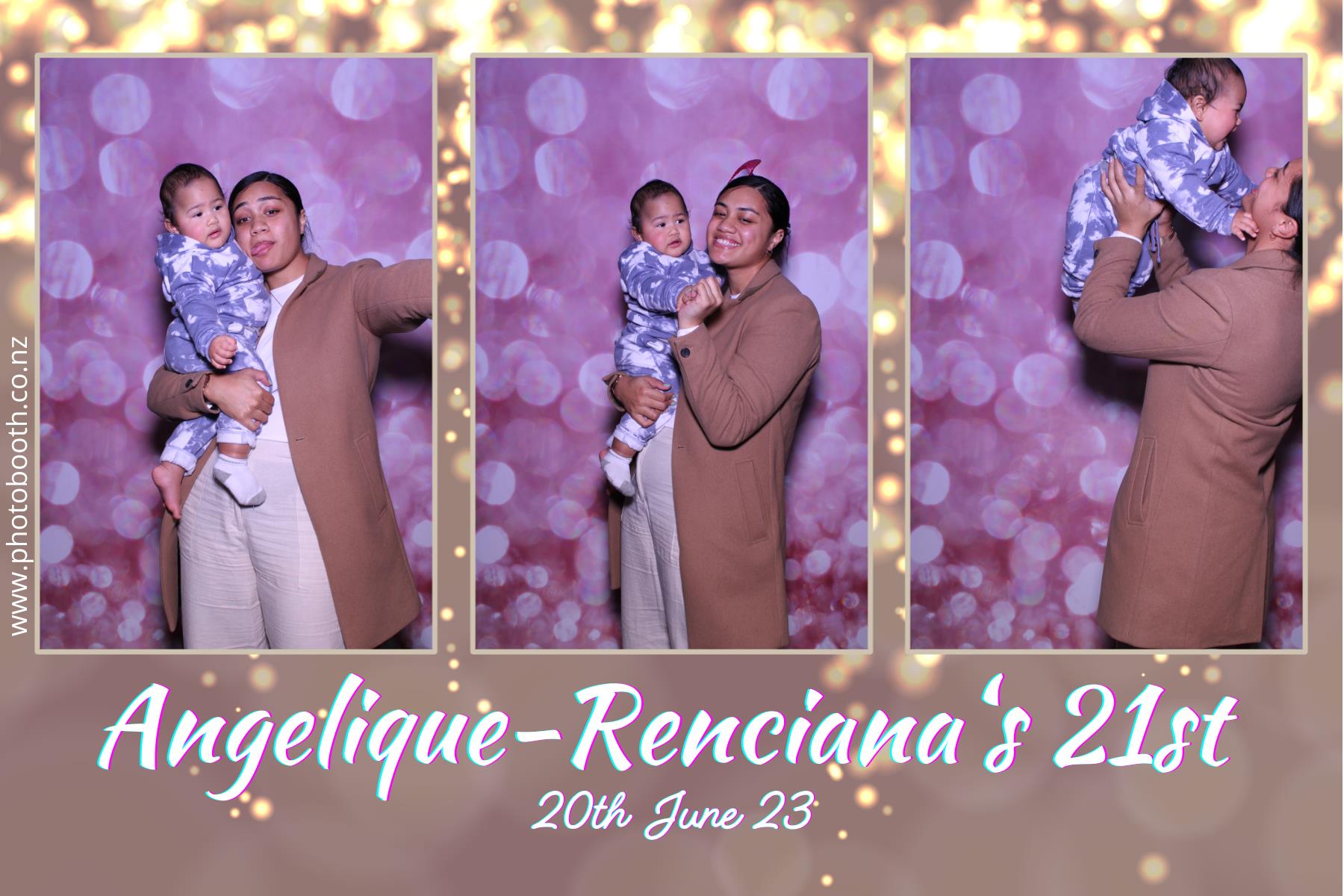 Angelique-Renciana 21st | View more photos from the event at gallery.photobooth.co.nz/u/SelfieCentral/Angelique-Renciana-21st