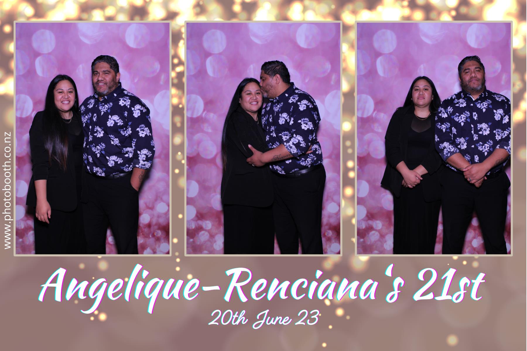 Angelique-Renciana 21st | View more photos from the event at gallery.photobooth.co.nz/u/SelfieCentral/Angelique-Renciana-21st