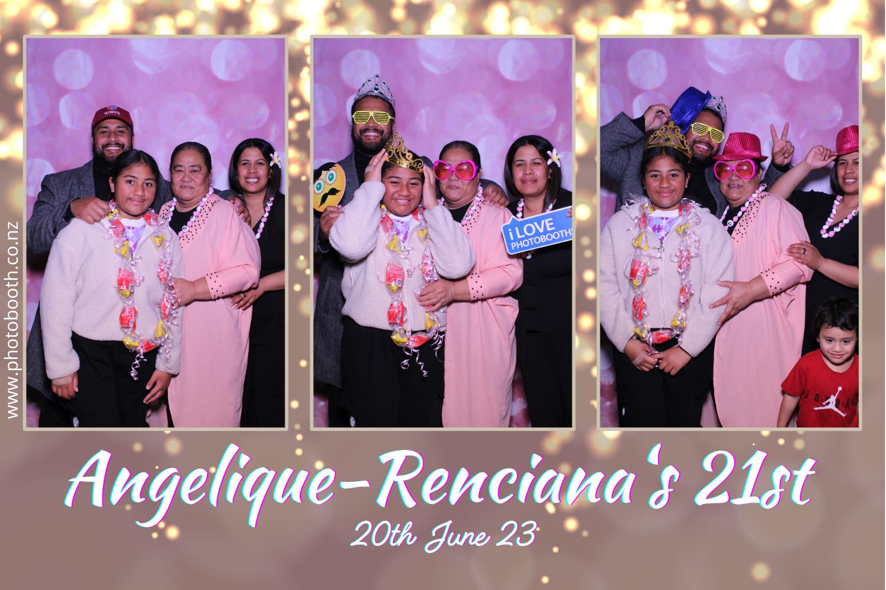 Angelique-Renciana 21st | View more photos from the event at gallery.photobooth.co.nz/u/SelfieCentral/Angelique-Renciana-21st