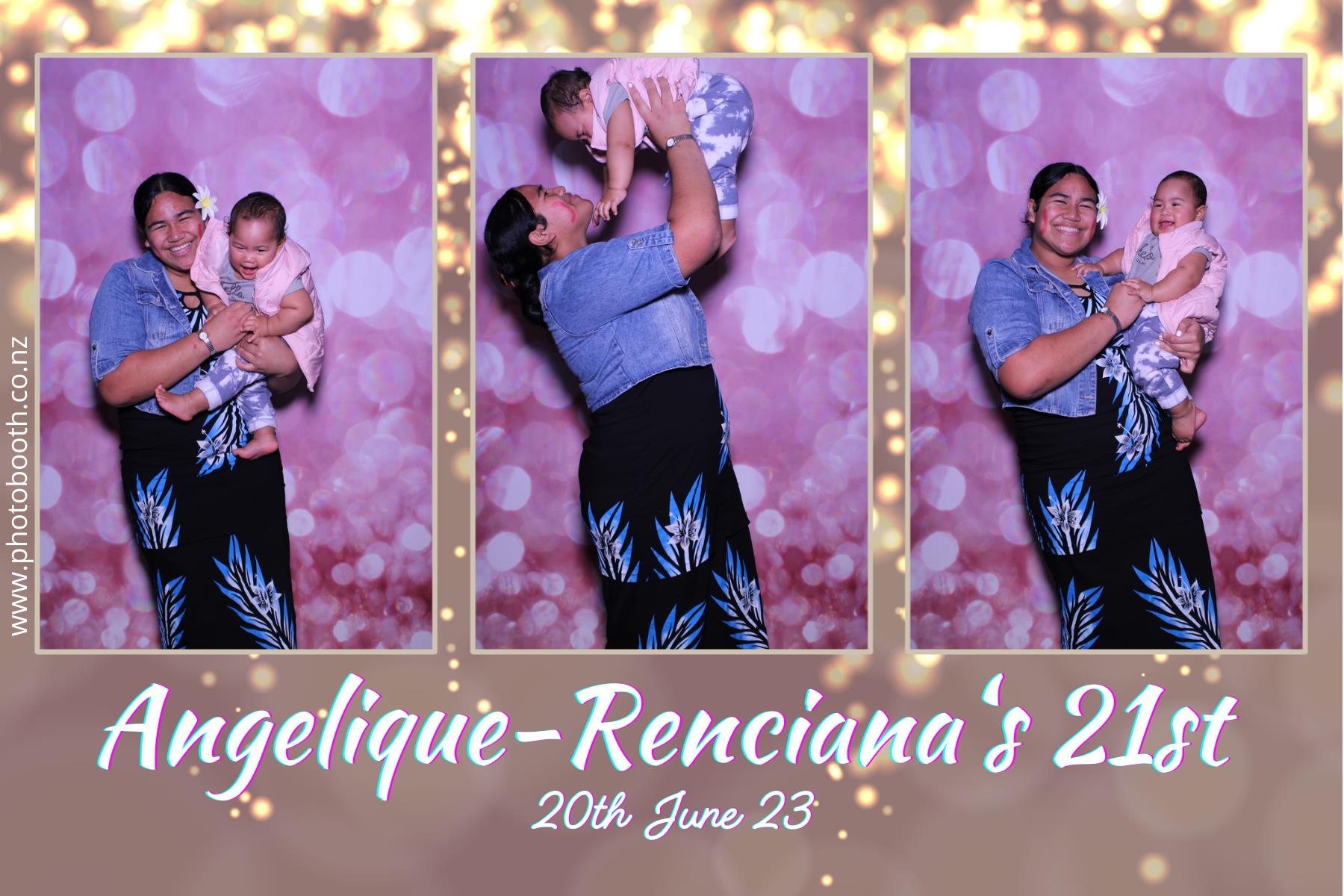 Angelique-Renciana 21st | View more photos from the event at gallery.photobooth.co.nz/u/SelfieCentral/Angelique-Renciana-21st
