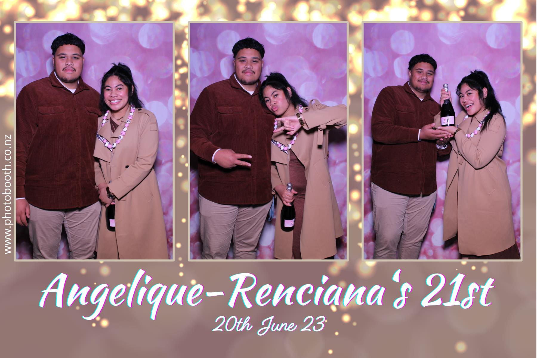 Angelique-Renciana 21st | View more photos from the event at gallery.photobooth.co.nz/u/SelfieCentral/Angelique-Renciana-21st