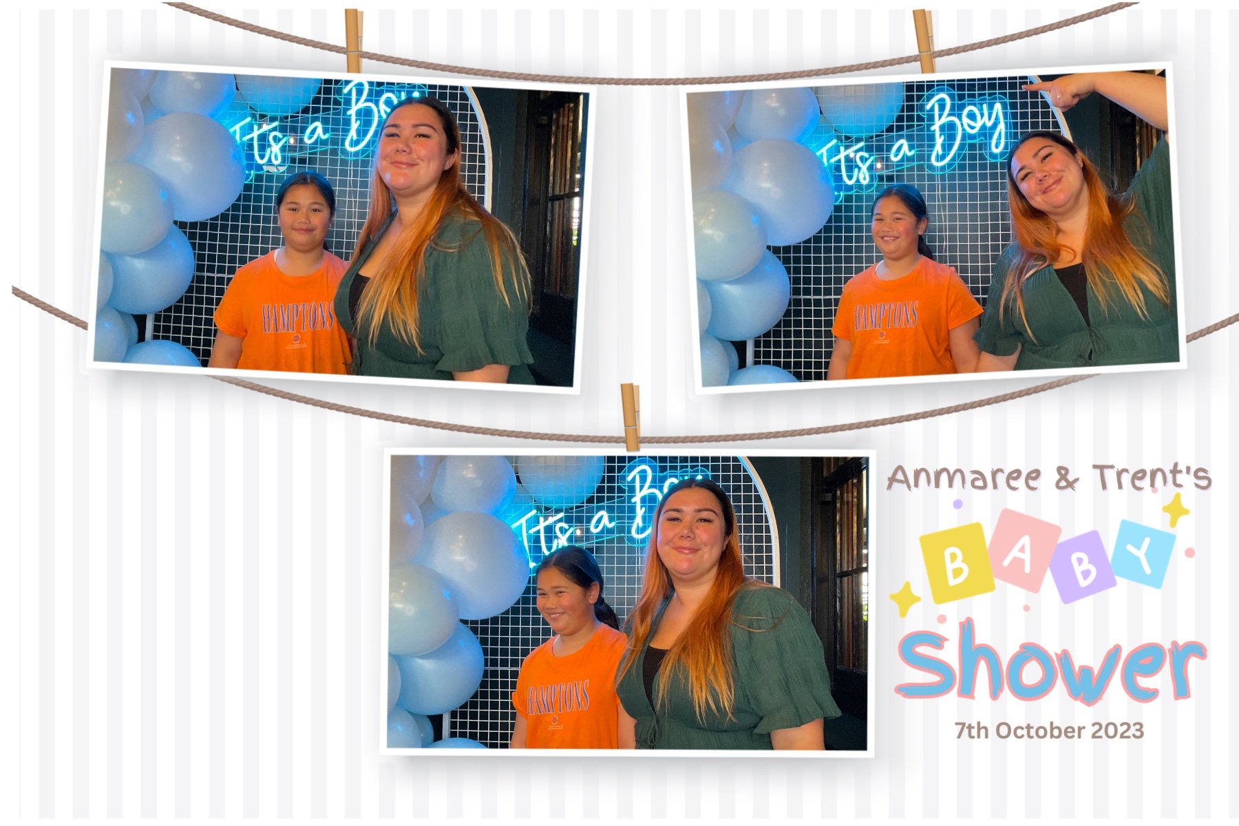 Anmaree's Baby Shower | View more photos from the event at gallery.photobooth.co.nz/u/SelfieCentral/Anmarees-Baby-Shower