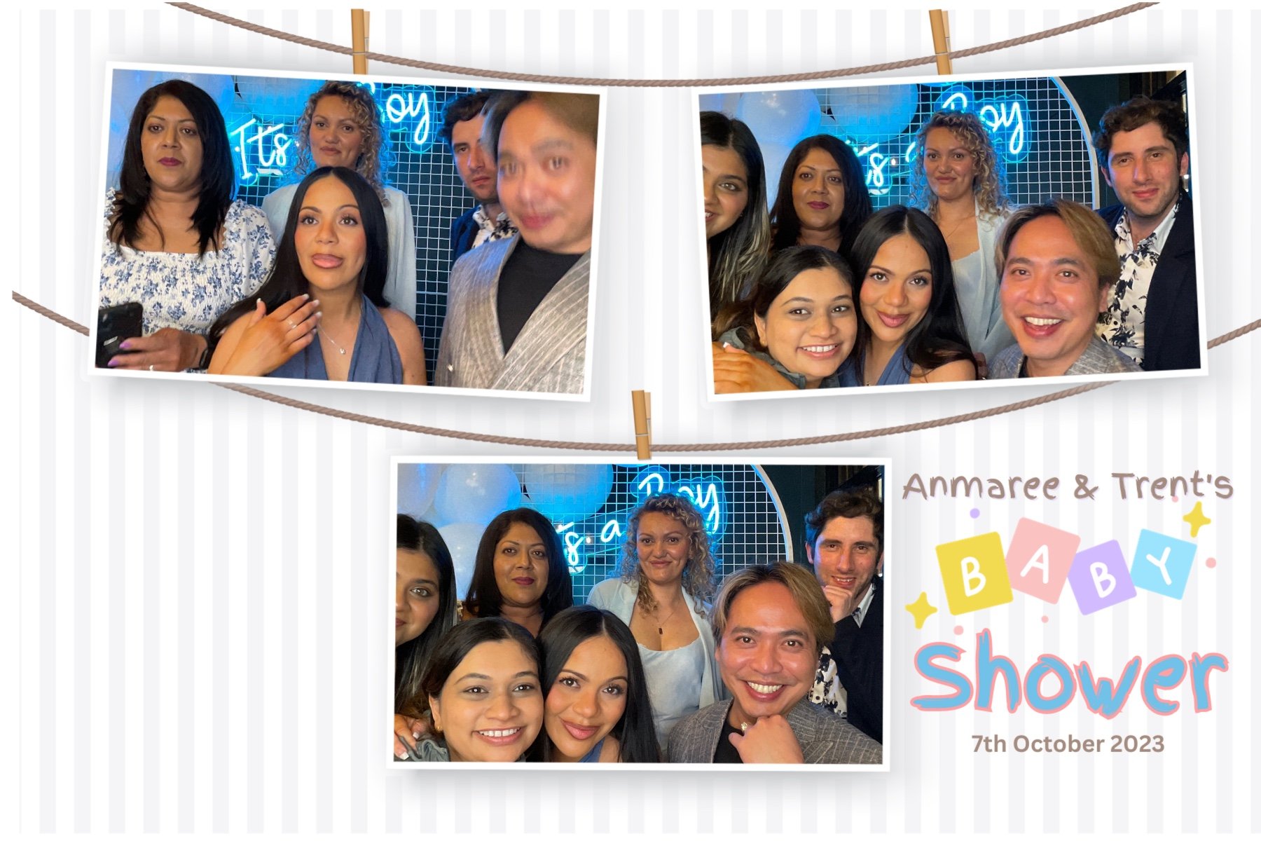 Anmaree's Baby Shower | View more photos from the event at gallery.photobooth.co.nz/u/SelfieCentral/Anmarees-Baby-Shower