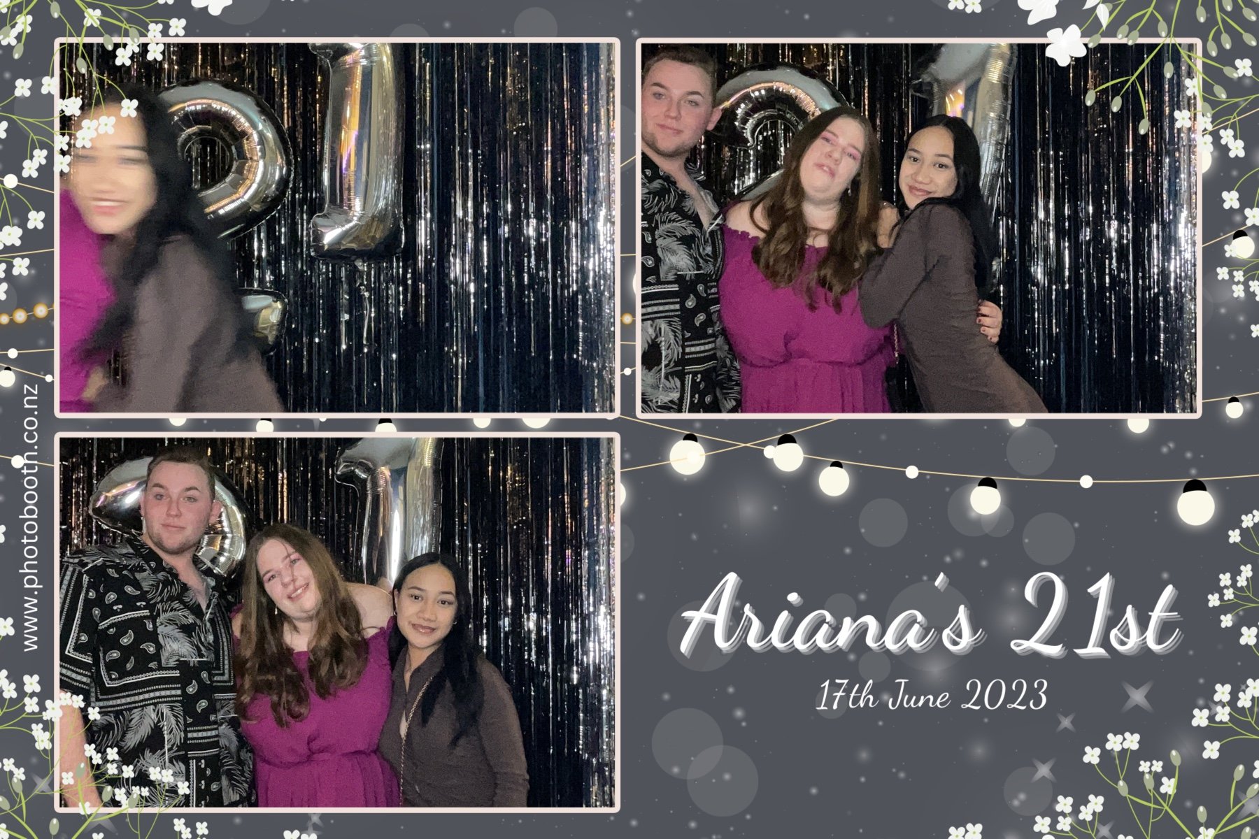 Ariana's 21st | View more photos from the event at gallery.photobooth.co.nz/u/SelfieCentral/Arianas-21st