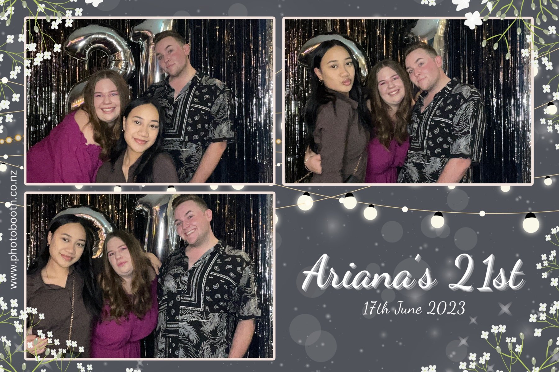 Ariana's 21st | View more photos from the event at gallery.photobooth.co.nz/u/SelfieCentral/Arianas-21st