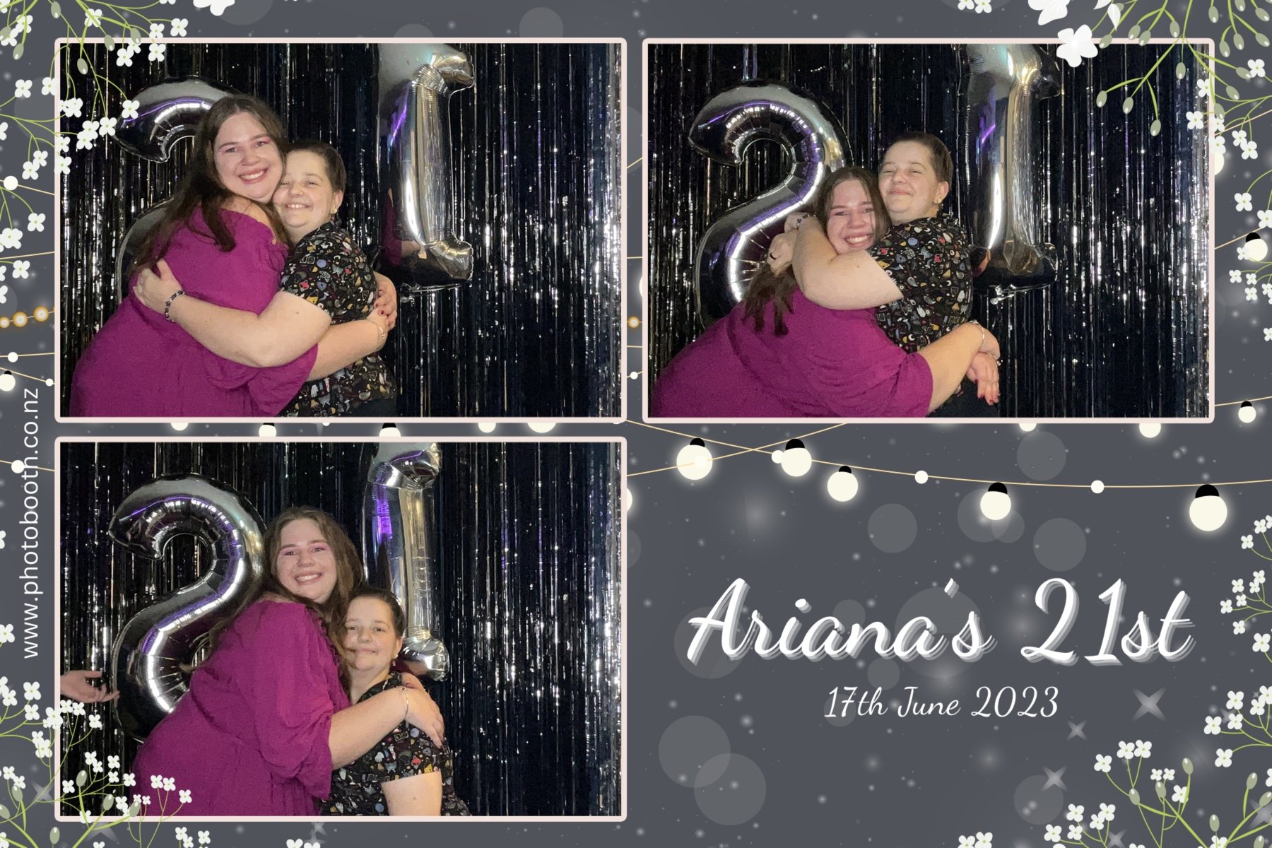 Ariana's 21st | View more photos from the event at gallery.photobooth.co.nz/u/SelfieCentral/Arianas-21st