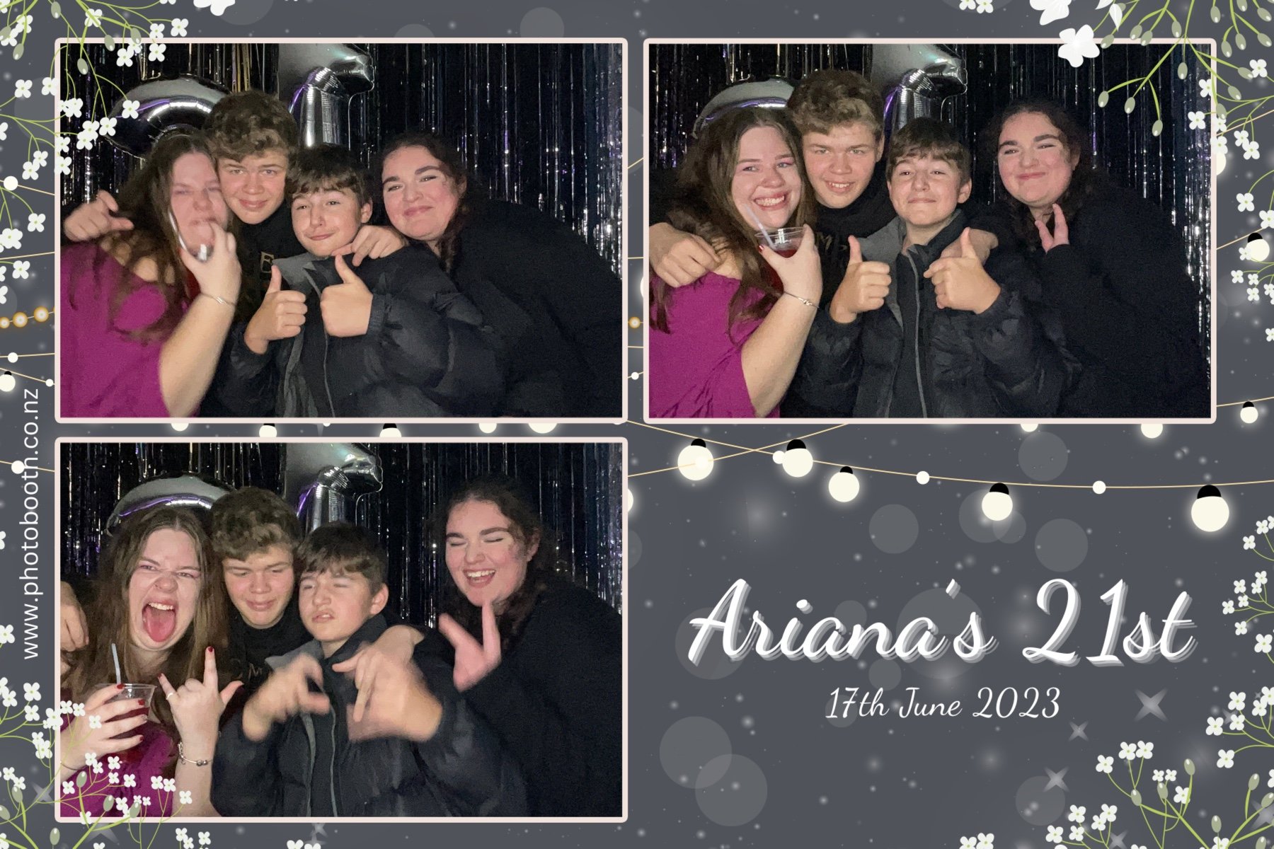 Ariana's 21st | View more photos from the event at gallery.photobooth.co.nz/u/SelfieCentral/Arianas-21st