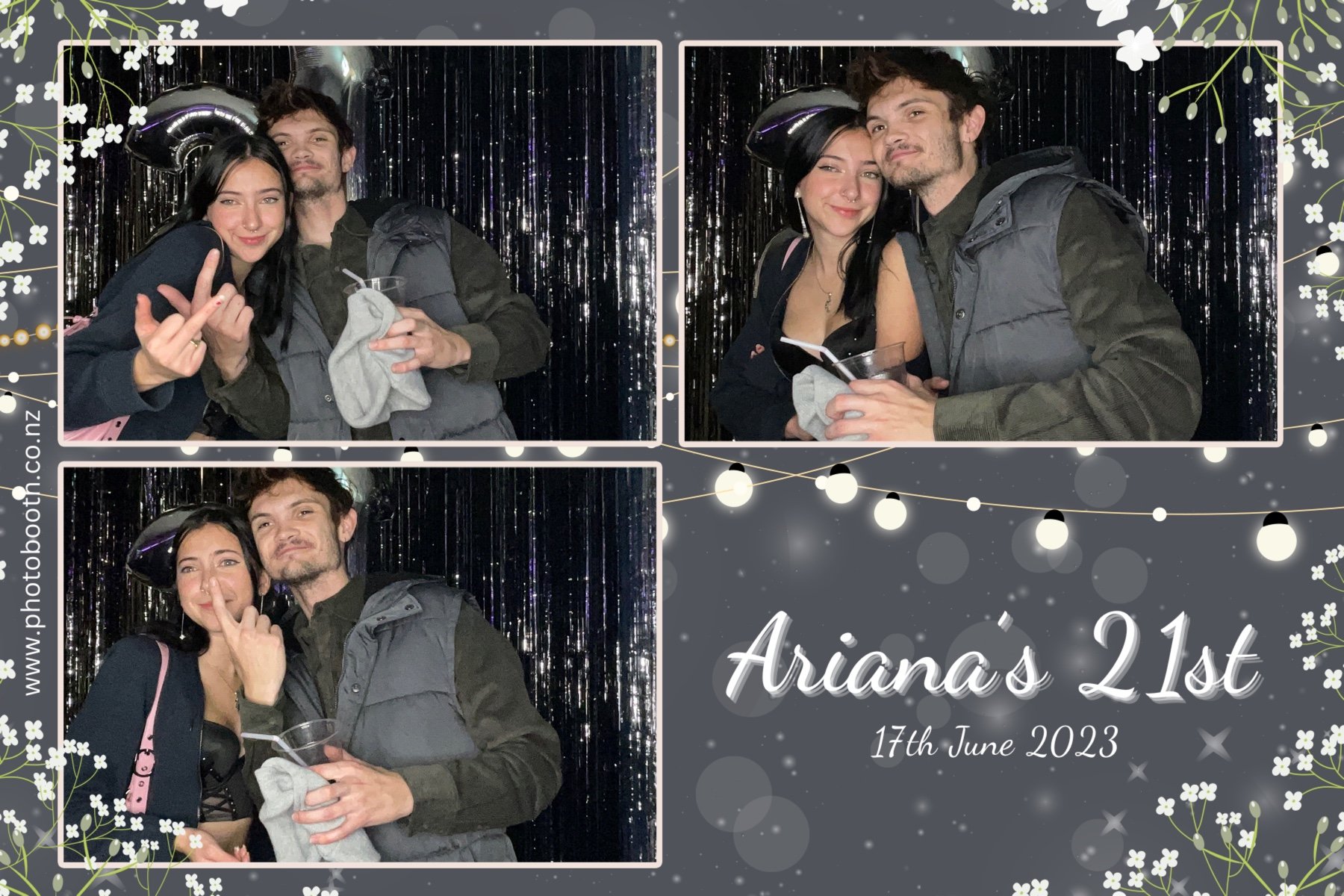 Ariana's 21st | View more photos from the event at gallery.photobooth.co.nz/u/SelfieCentral/Arianas-21st