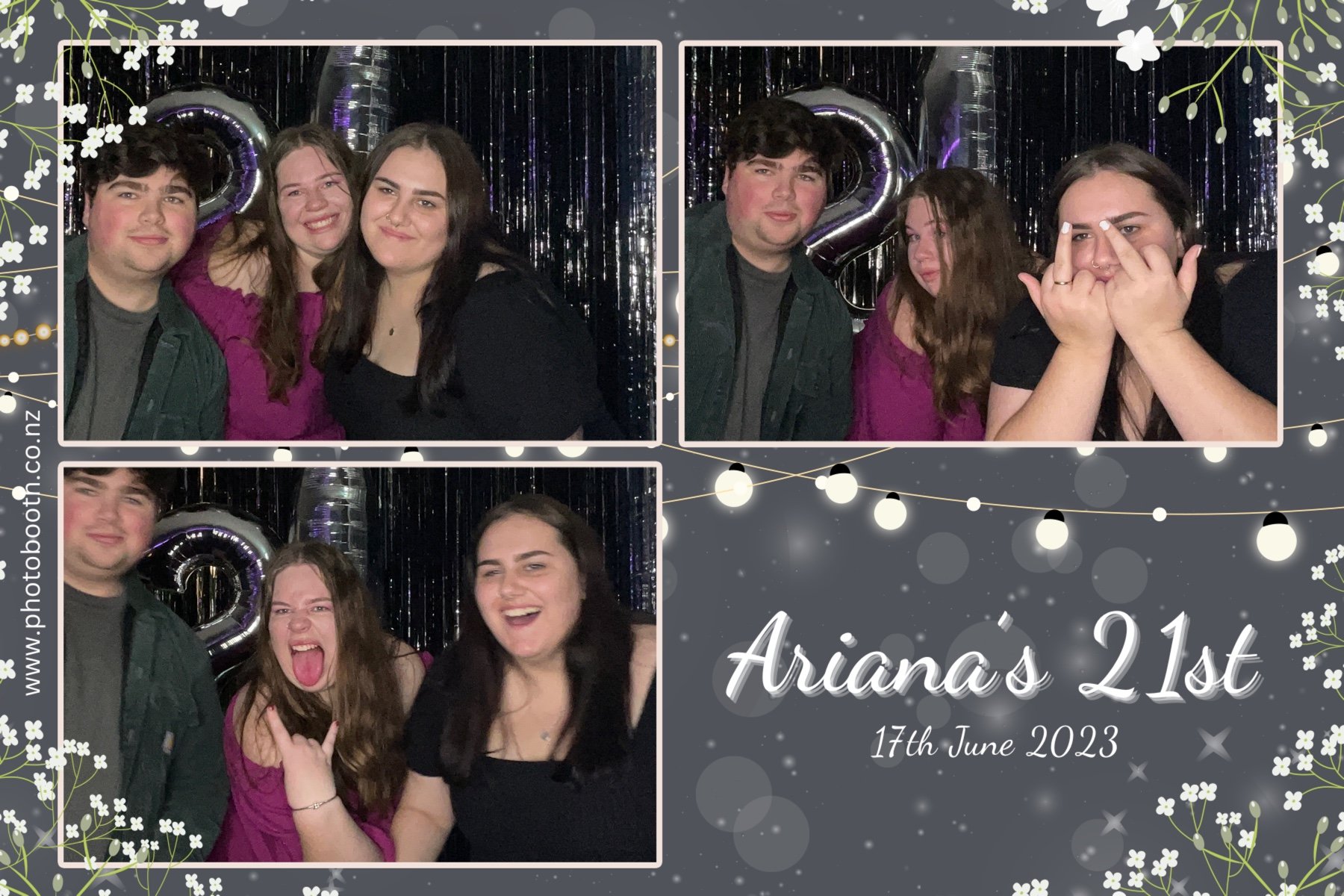 Ariana's 21st | View more photos from the event at gallery.photobooth.co.nz/u/SelfieCentral/Arianas-21st