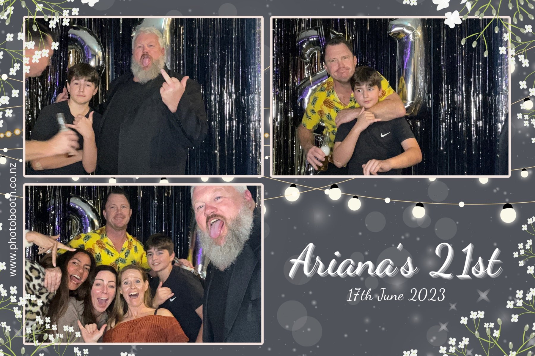 Ariana's 21st | View more photos from the event at gallery.photobooth.co.nz/u/SelfieCentral/Arianas-21st