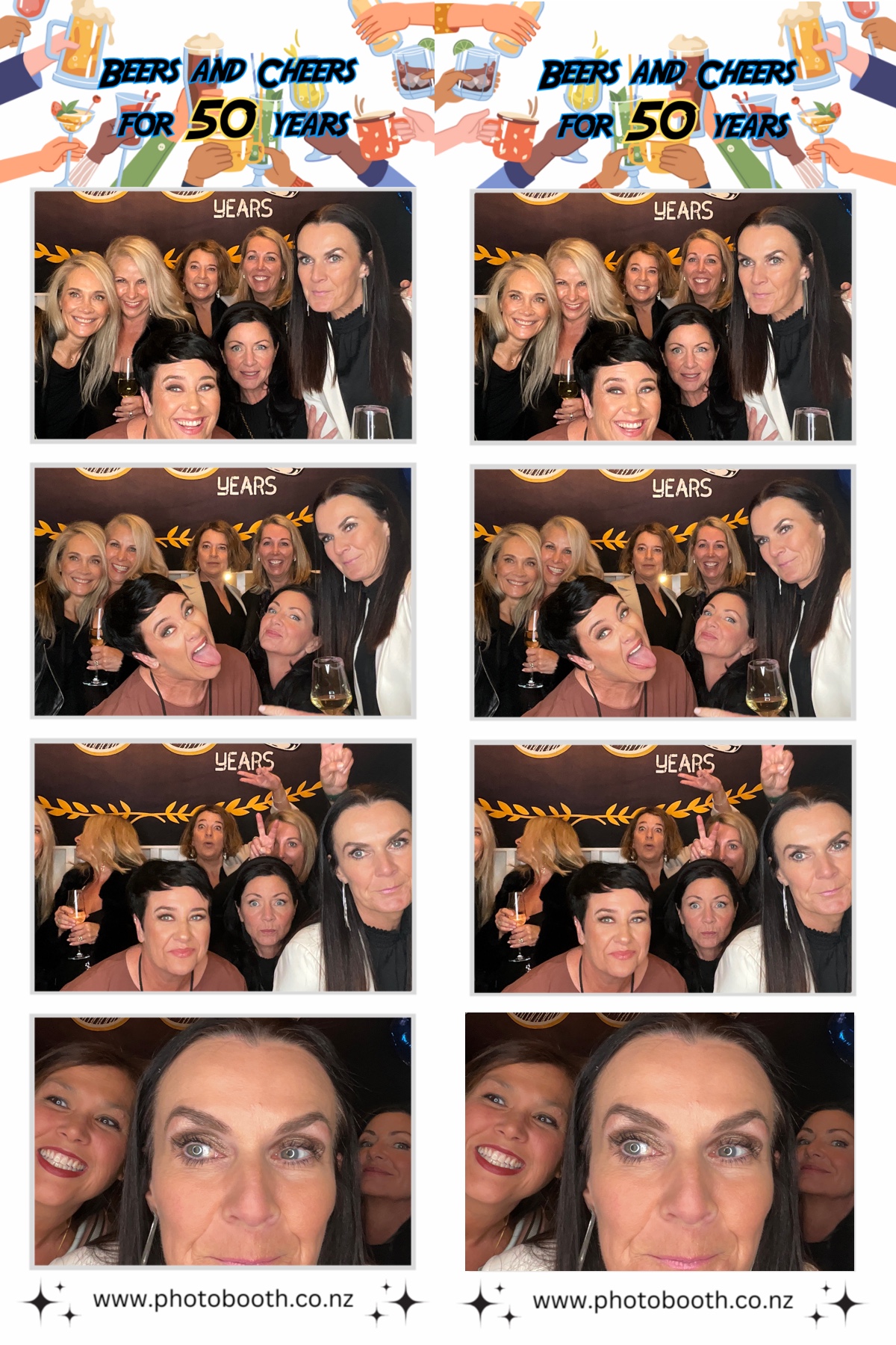 Beers and Cheers for 50 Years! | View more photos from the event at gallery.photobooth.co.nz/u/SelfieCentral/Beers-and-Cheers-for-50-Years