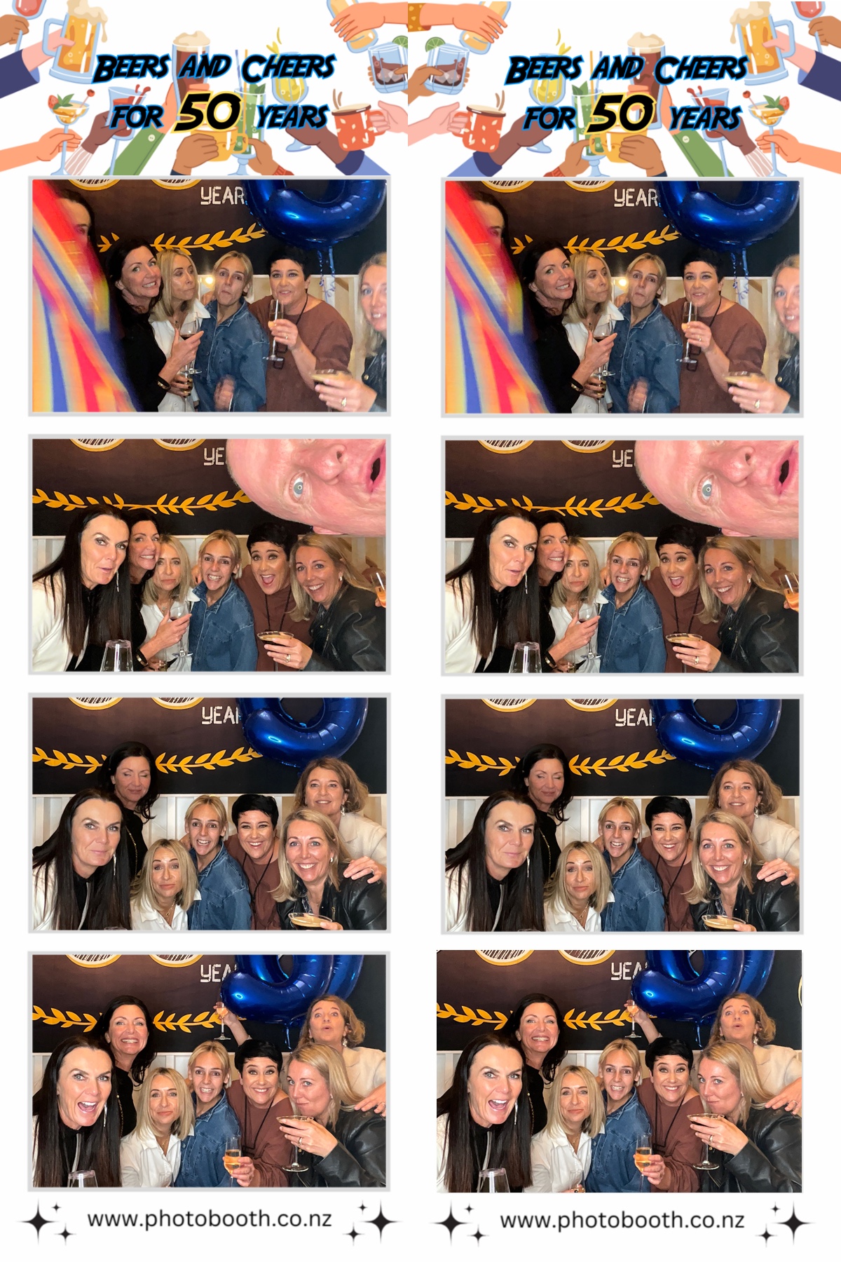 Beers and Cheers for 50 Years! | View more photos from the event at gallery.photobooth.co.nz/u/SelfieCentral/Beers-and-Cheers-for-50-Years