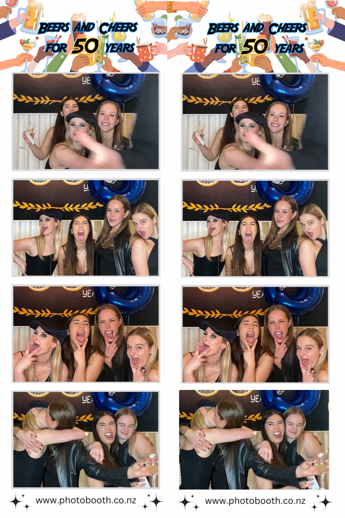 Beers and Cheers for 50 Years! | View more photos from the event at gallery.photobooth.co.nz/u/SelfieCentral/Beers-and-Cheers-for-50-Years