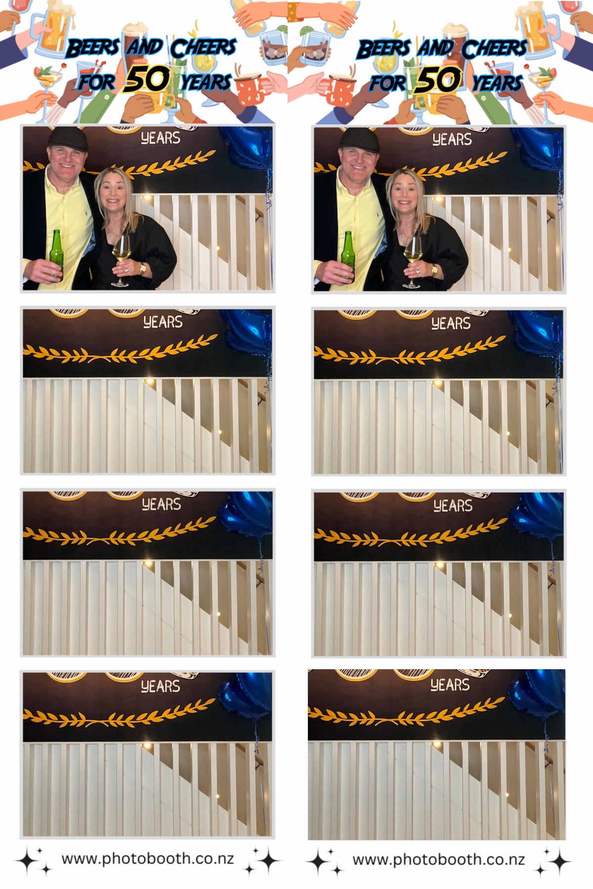 Beers and Cheers for 50 Years! | View more photos from the event at gallery.photobooth.co.nz/u/SelfieCentral/Beers-and-Cheers-for-50-Years