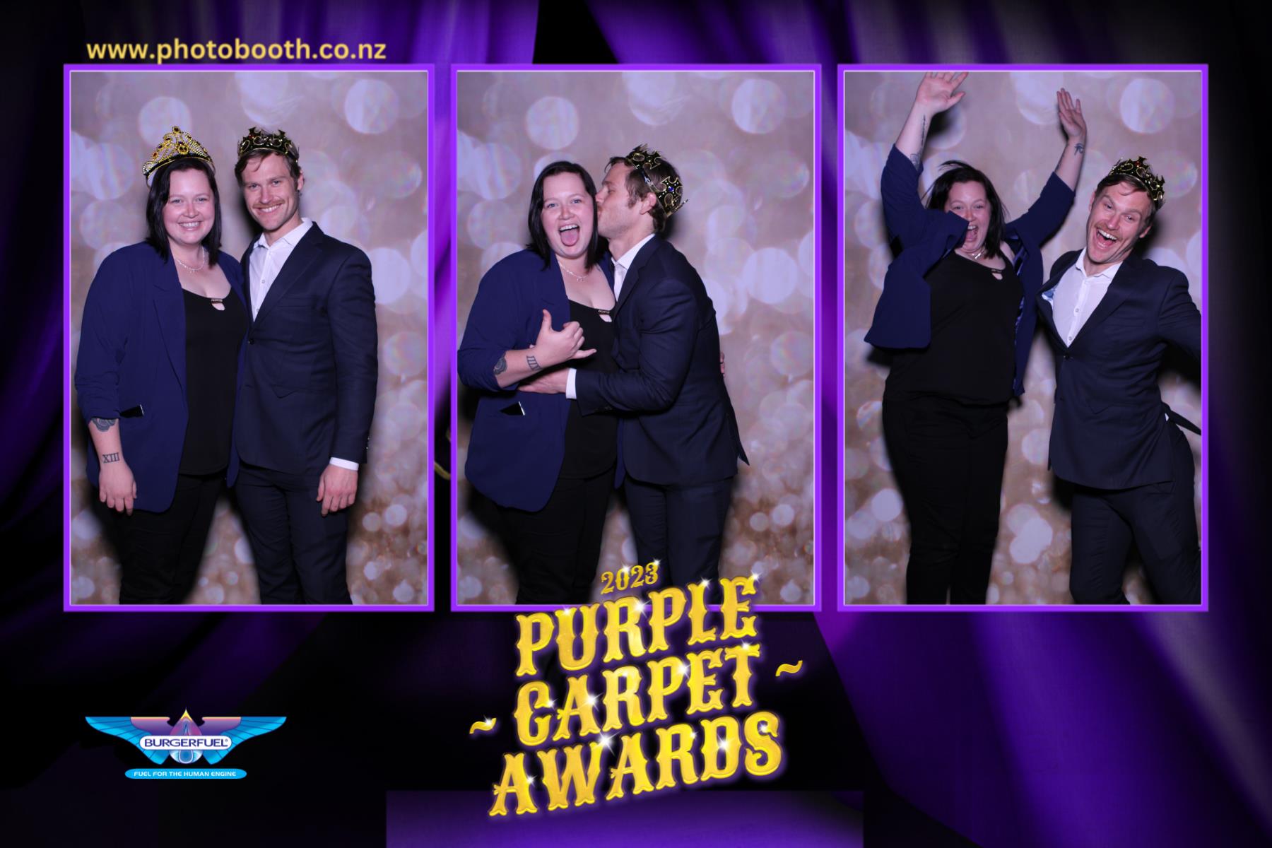 Burger Fuel Purple Carpet Awards | View more photos from the event at gallery.photobooth.co.nz/u/SelfieCentral/Burger-Fuel-Purple-Carpet-Awards