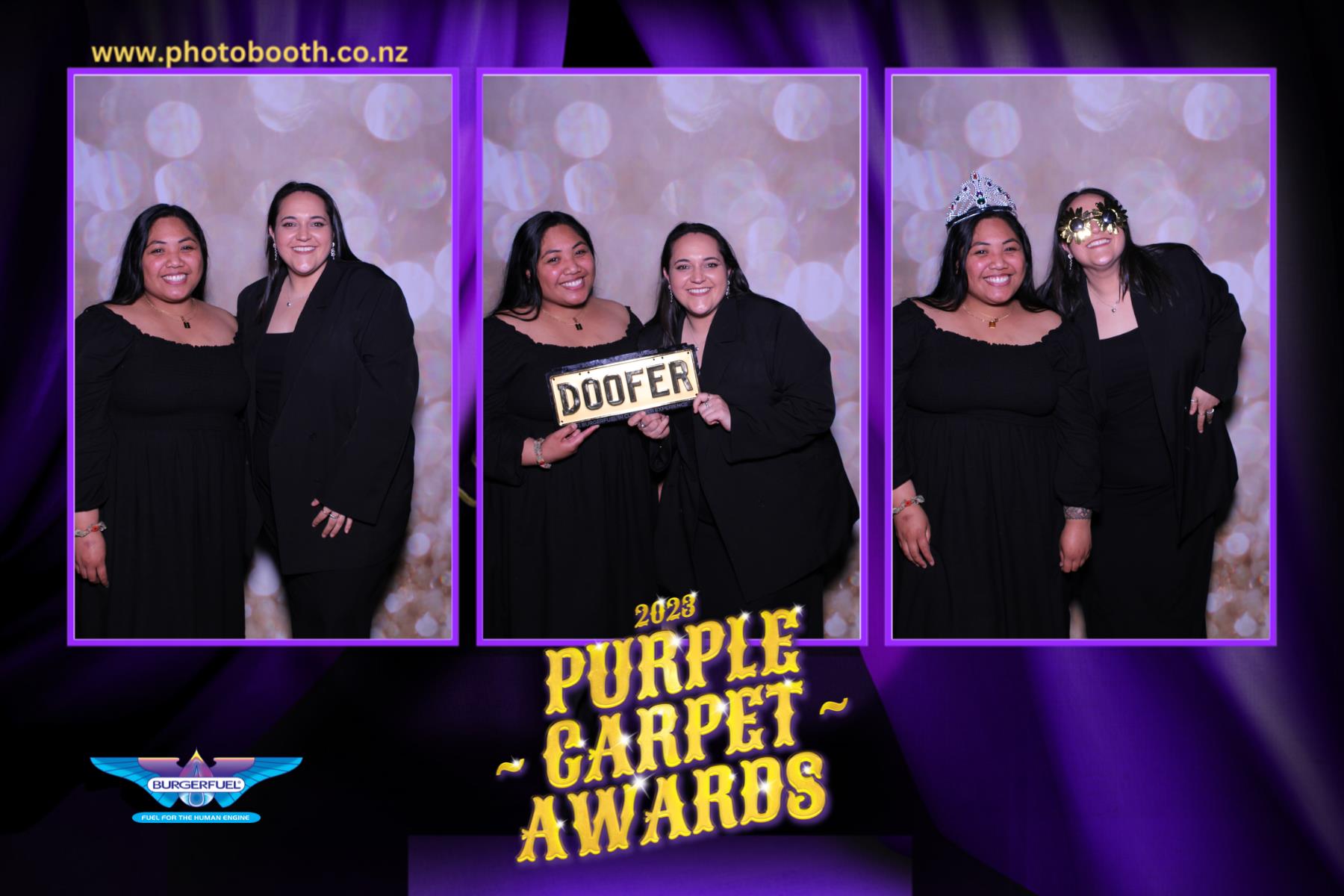 Burger Fuel Purple Carpet Awards | View more photos from the event at gallery.photobooth.co.nz/u/SelfieCentral/Burger-Fuel-Purple-Carpet-Awards