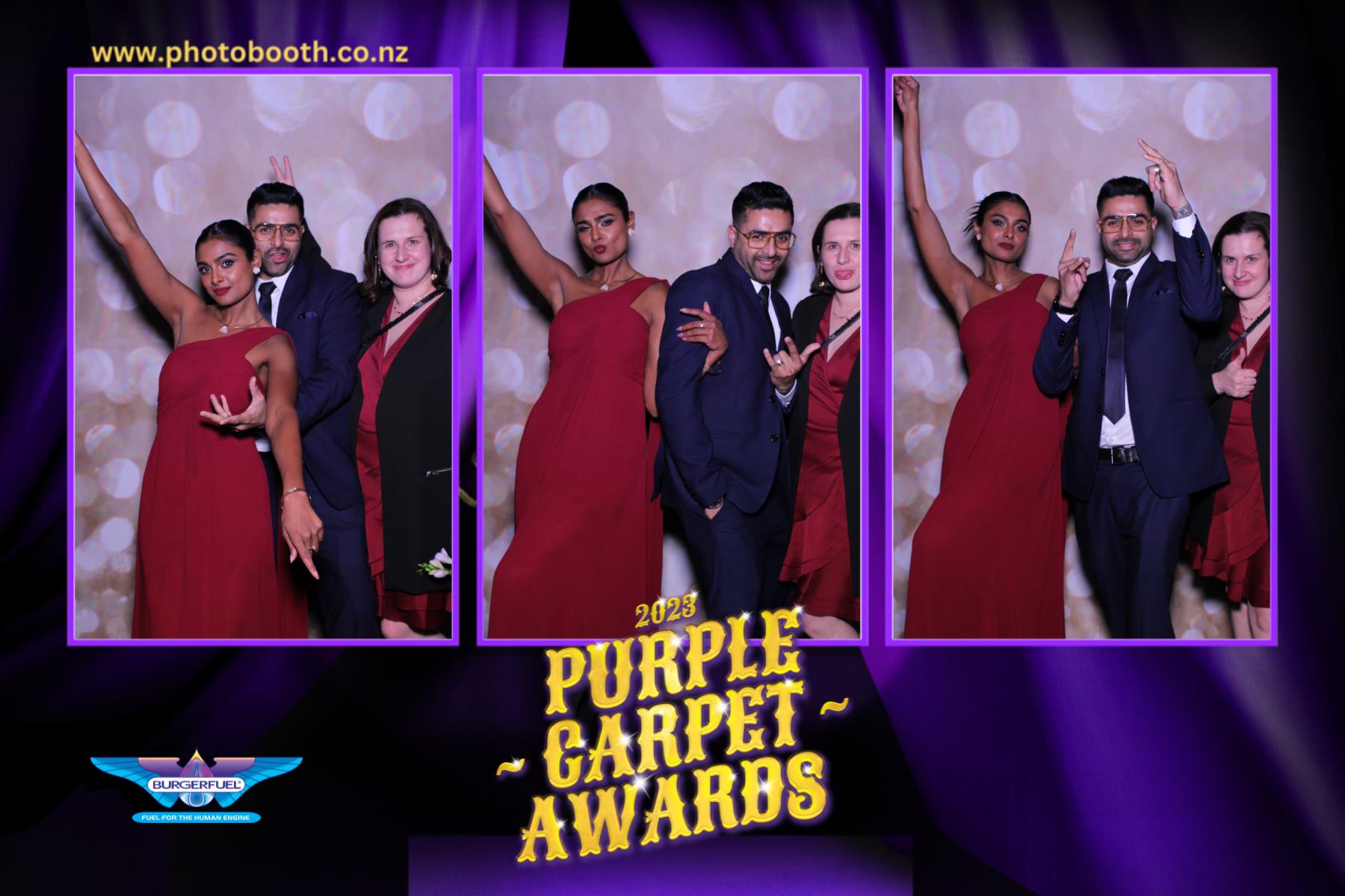 Burger Fuel Purple Carpet Awards | View more photos from the event at gallery.photobooth.co.nz/u/SelfieCentral/Burger-Fuel-Purple-Carpet-Awards