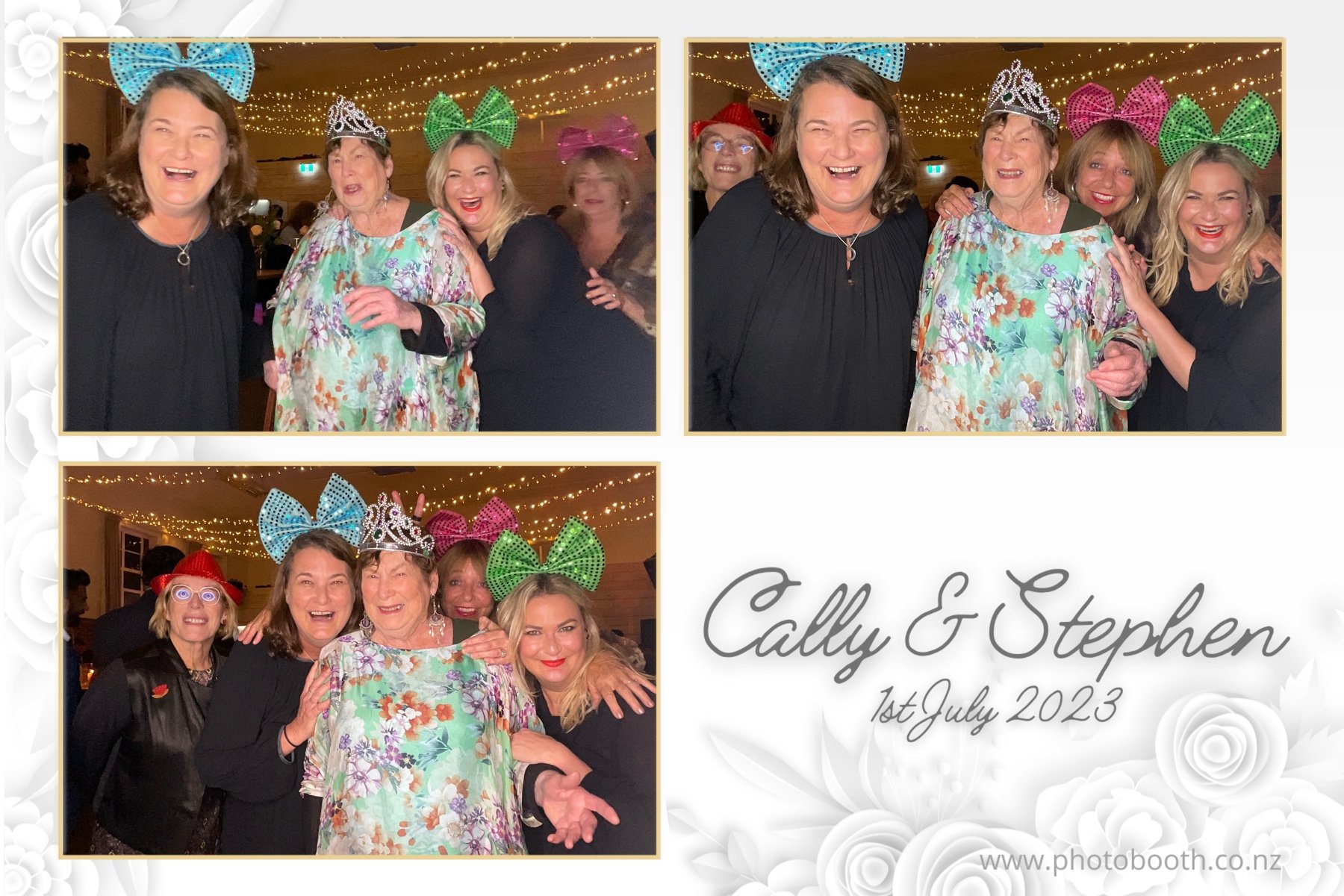 Cally & Stephen's Wedding | View more photos from the event at gallery.photobooth.co.nz/u/SelfieCentral/Cally-Stephens-Wedding