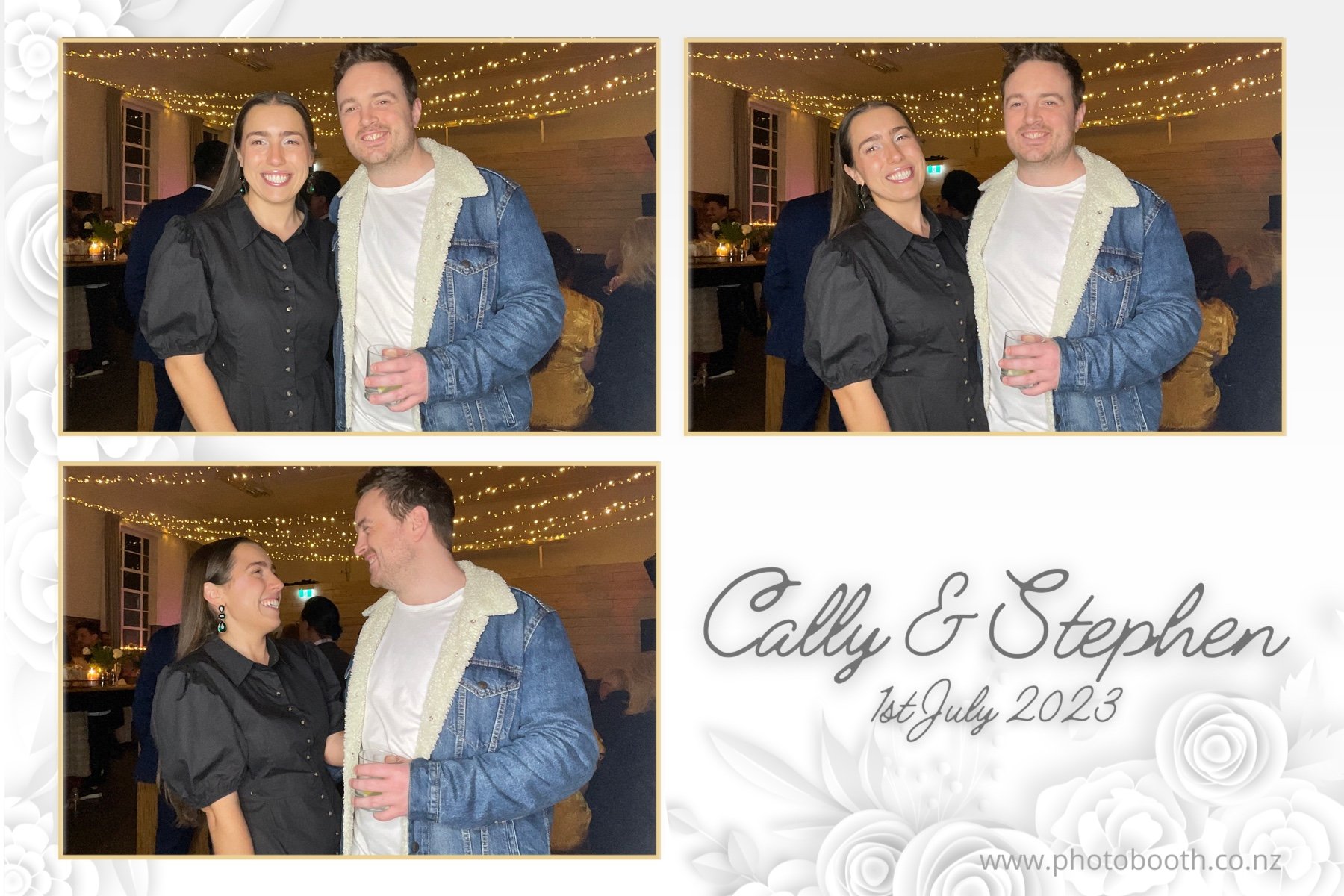 Cally & Stephen's Wedding | View more photos from the event at gallery.photobooth.co.nz/u/SelfieCentral/Cally-Stephens-Wedding