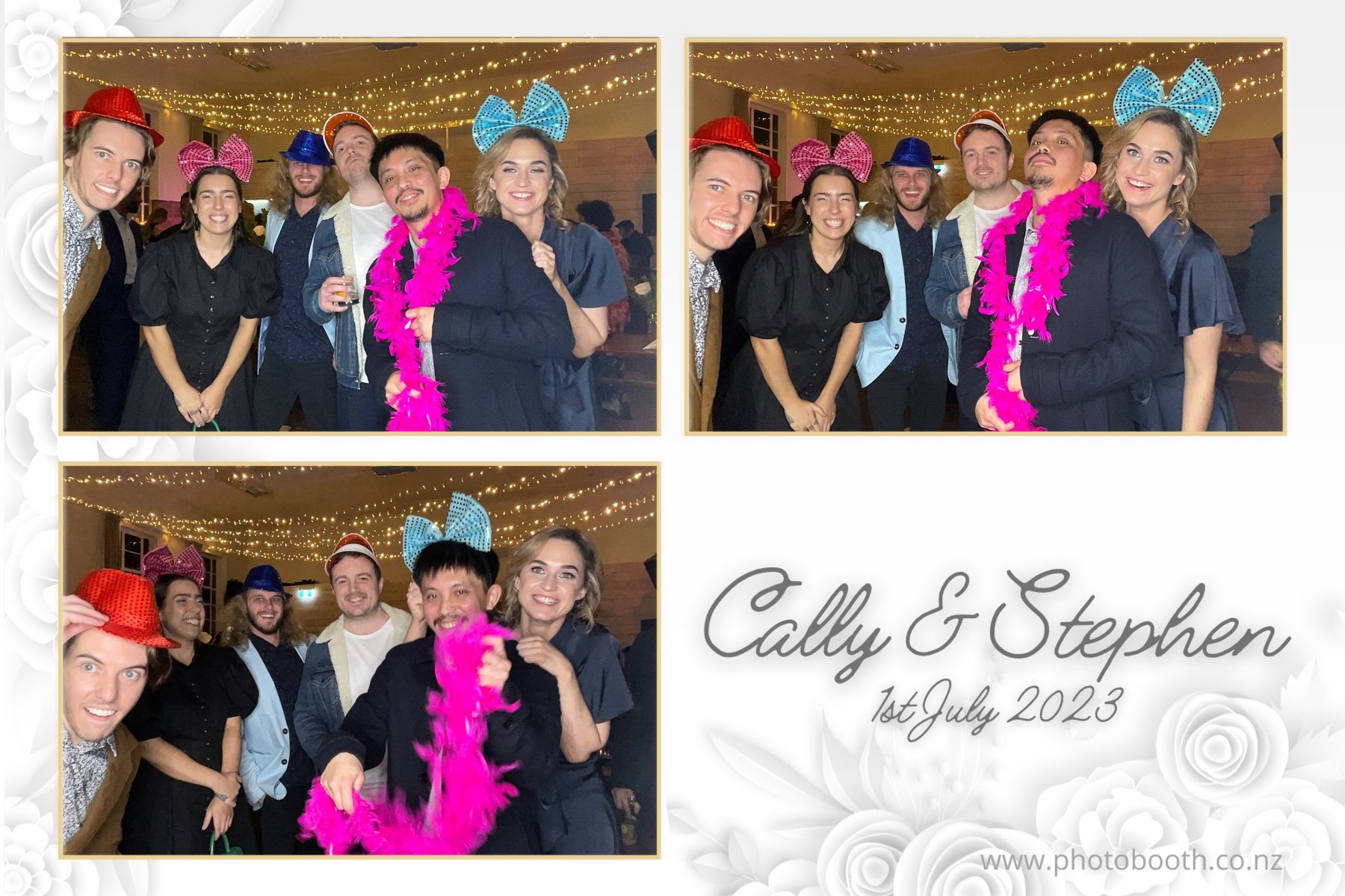 Cally & Stephen's Wedding | View more photos from the event at gallery.photobooth.co.nz/u/SelfieCentral/Cally-Stephens-Wedding