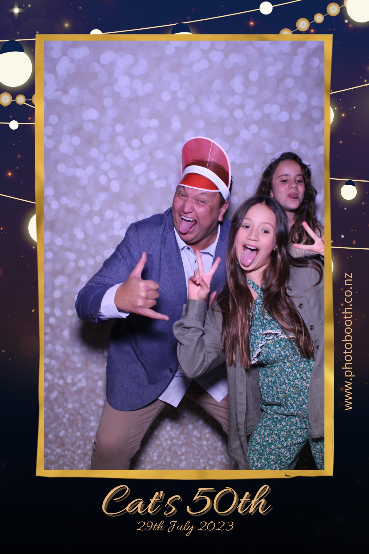 Cat's 50th | View more photos from the event at gallery.photobooth.co.nz/u/SelfieCentral/Cats-50th