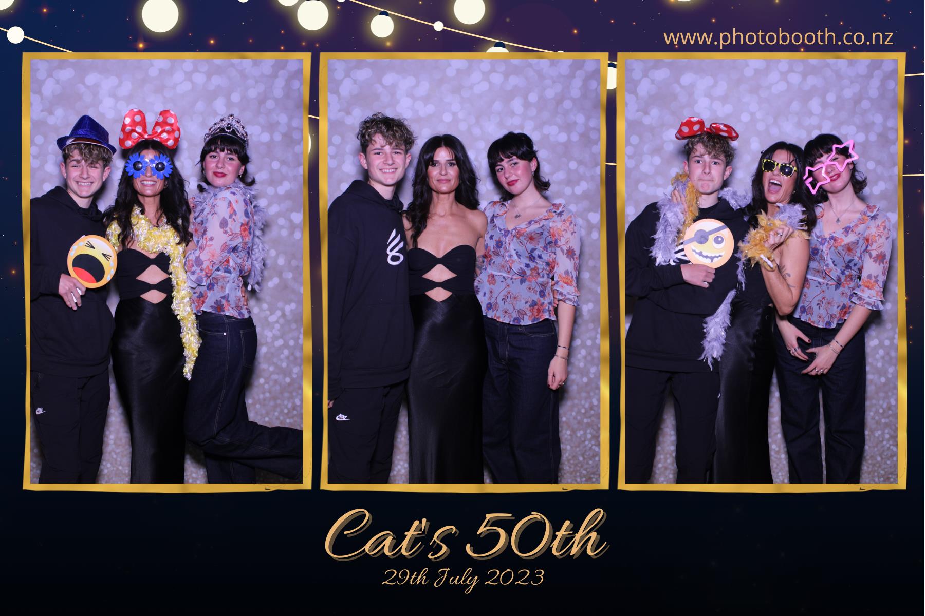 Cat's 50th | View more photos from the event at gallery.photobooth.co.nz/u/SelfieCentral/Cats-50th
