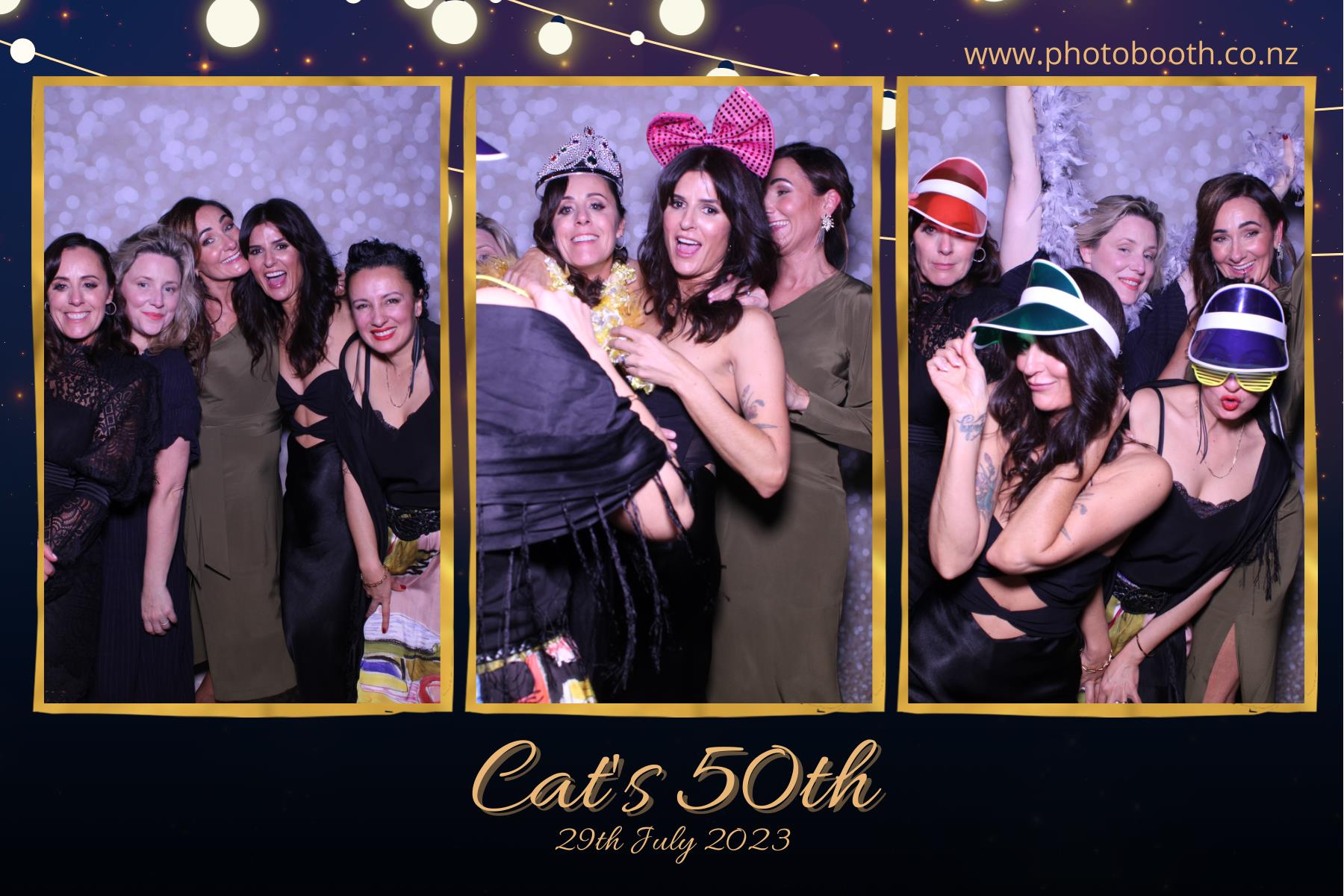 Cat's 50th | View more photos from the event at gallery.photobooth.co.nz/u/SelfieCentral/Cats-50th