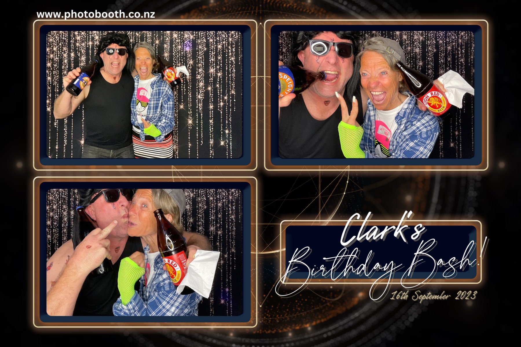 Clark's Celebration | View more photos from the event at gallery.photobooth.co.nz/u/SelfieCentral/Clarks-Celebration
