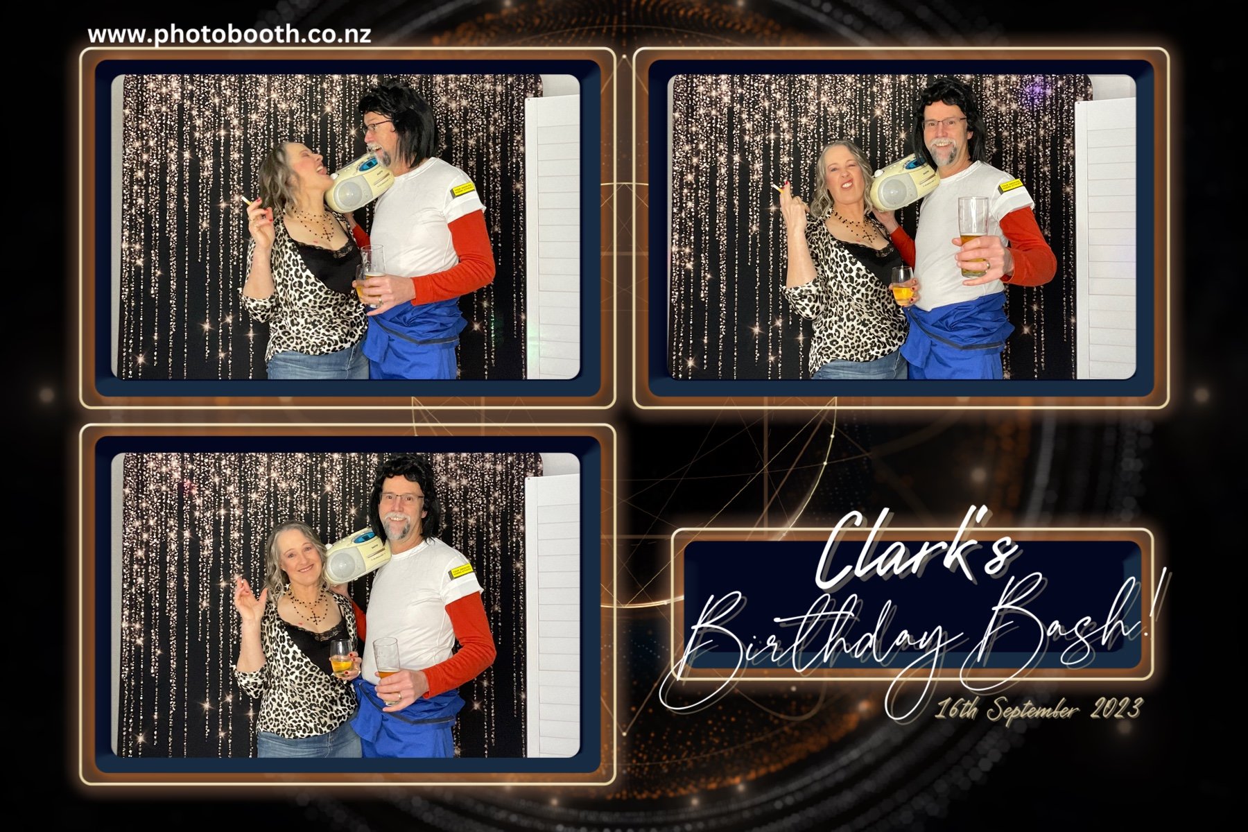 Clark's Celebration | View more photos from the event at gallery.photobooth.co.nz/u/SelfieCentral/Clarks-Celebration