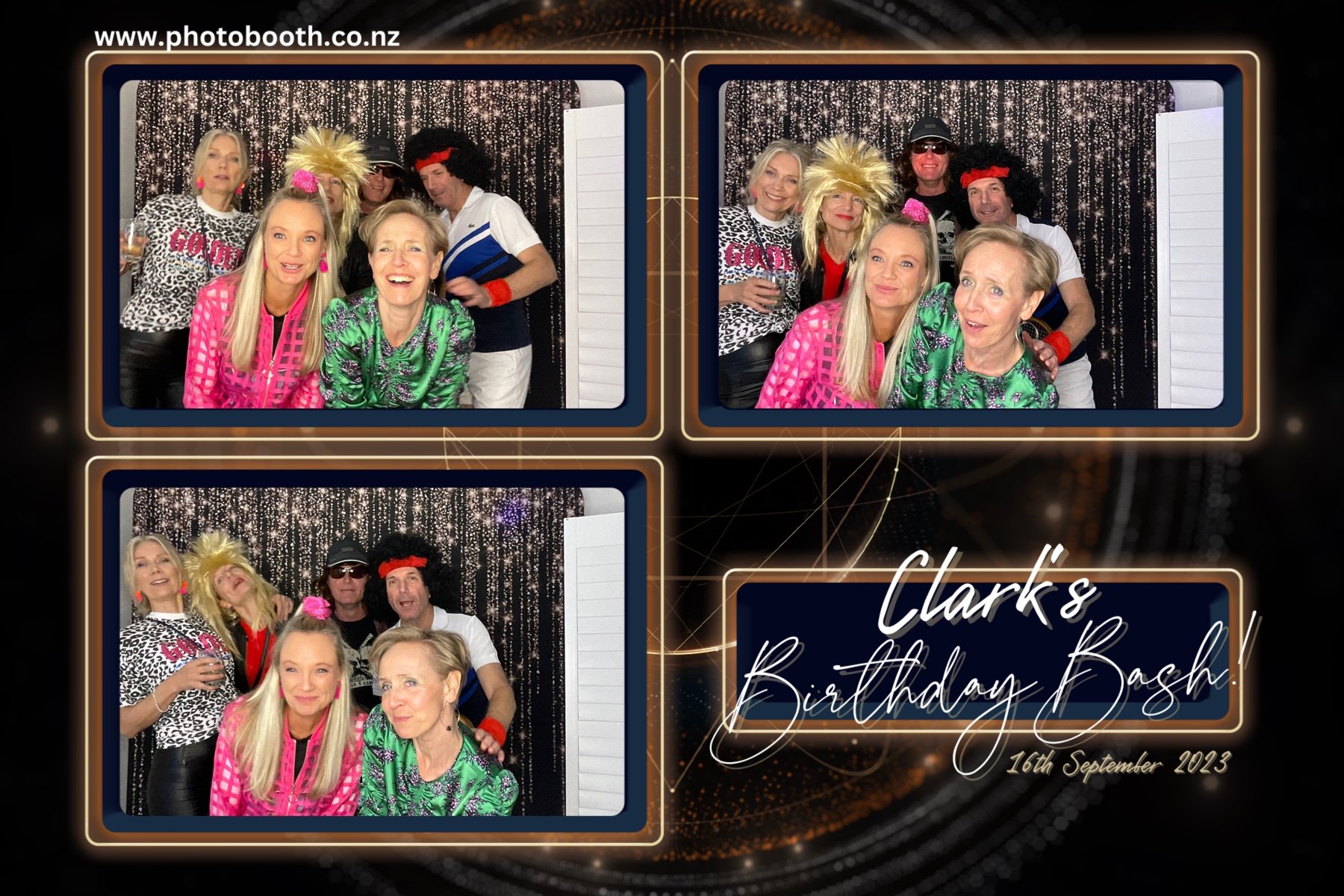 Clark's Celebration | View more photos from the event at gallery.photobooth.co.nz/u/SelfieCentral/Clarks-Celebration
